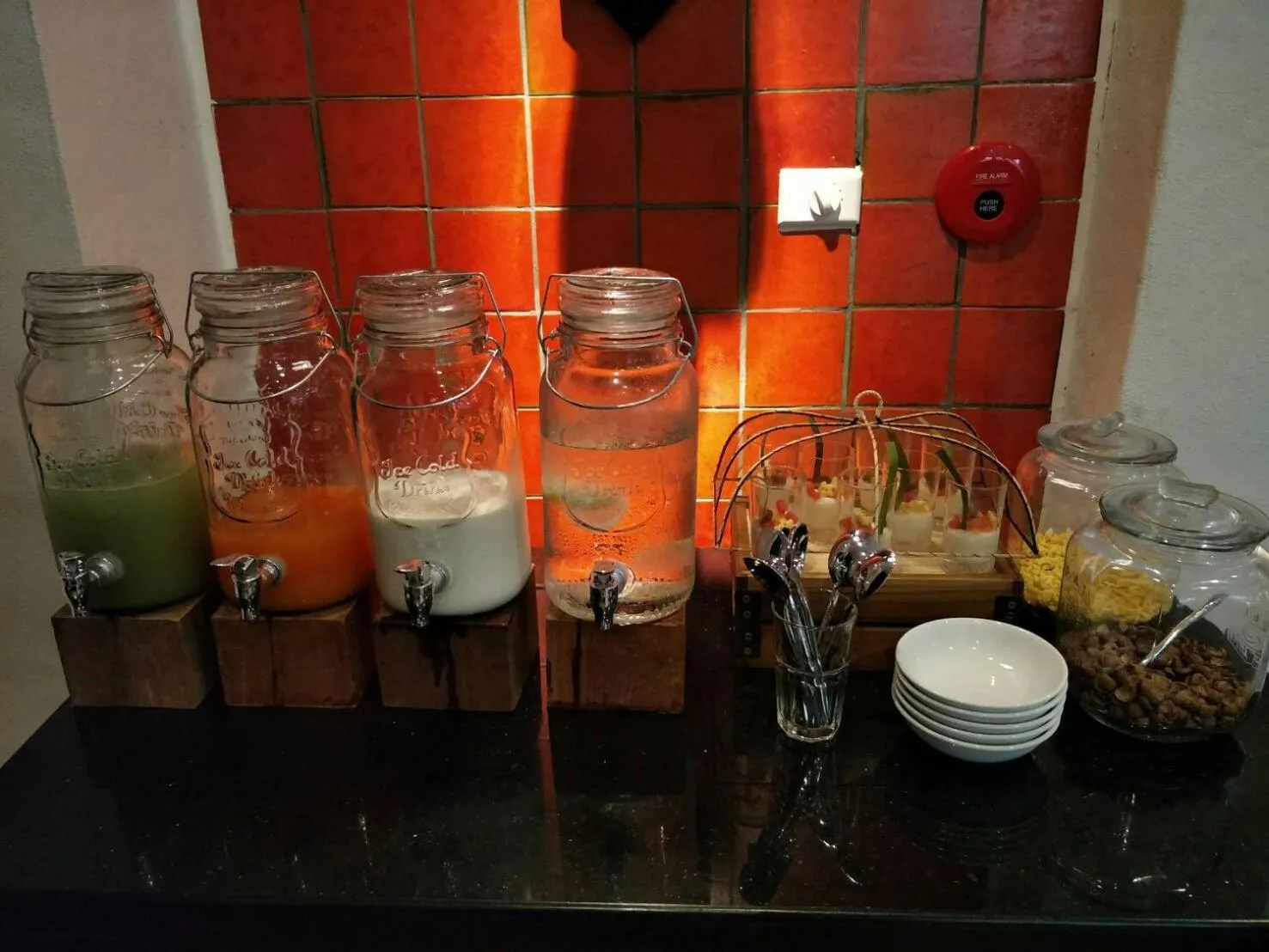 Breakfast in Shinnabhura Historic Boutique Hotel