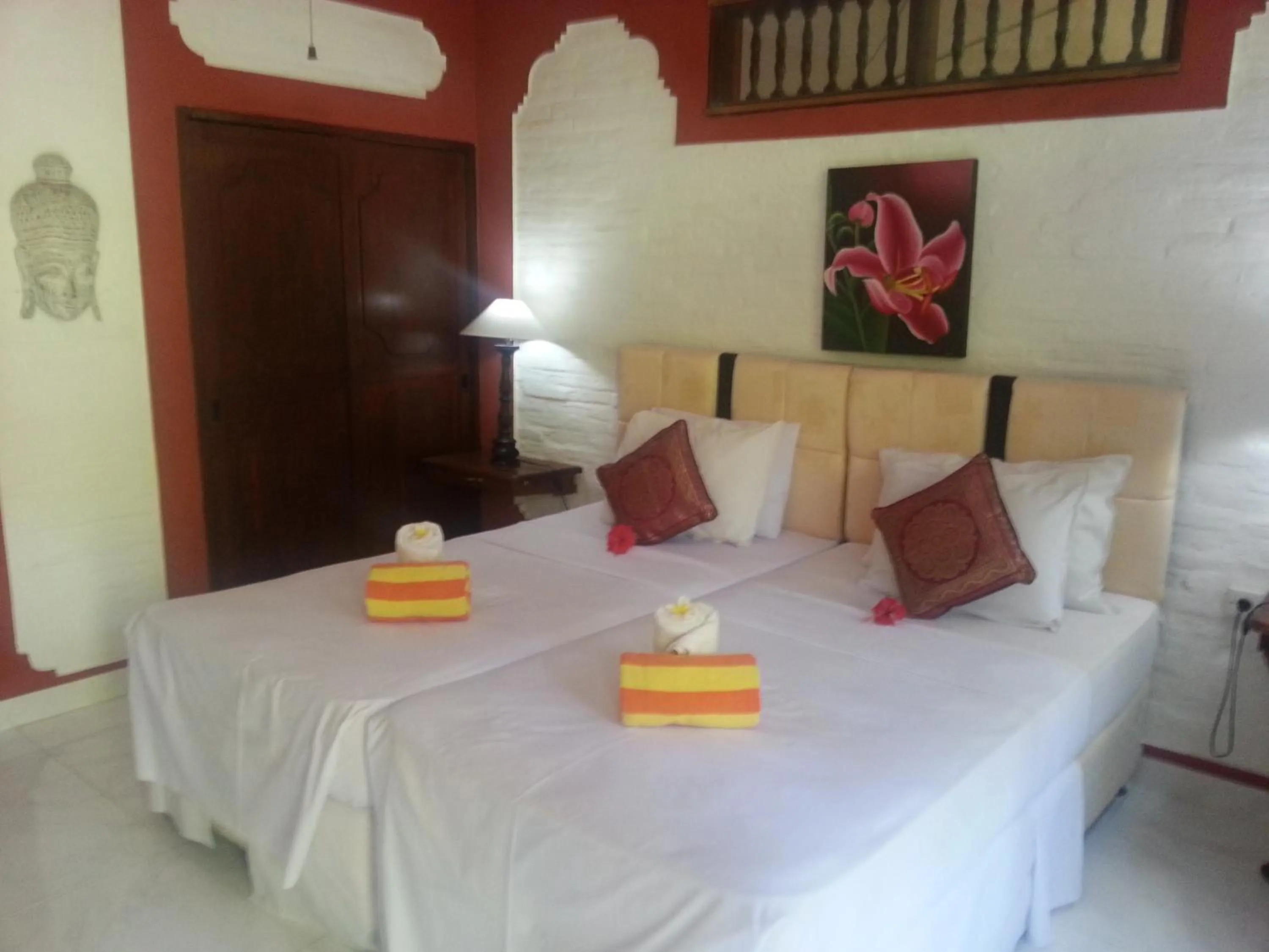 Bedroom, Bed in Puri Oka Beach Bungalows