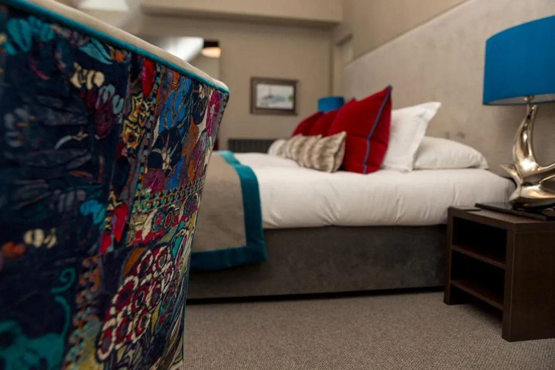 Bed in The Dowans Hotel of Speyside