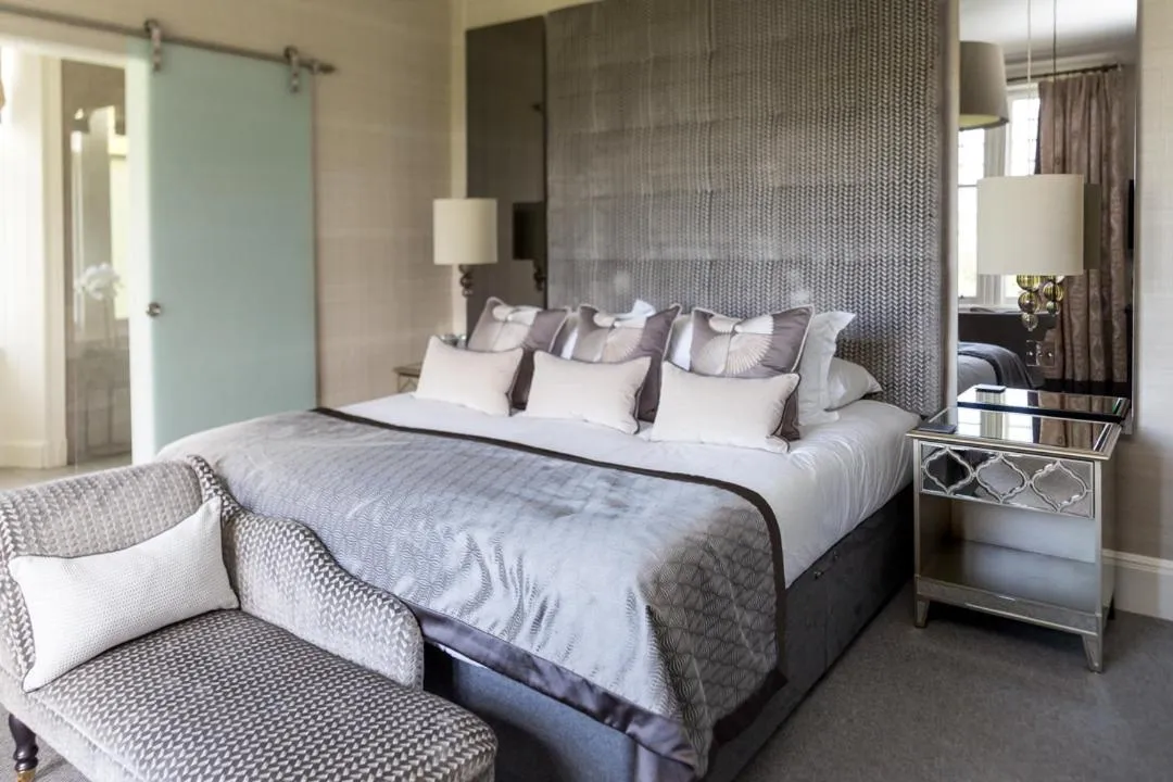 Bed in The Dowans Hotel of Speyside