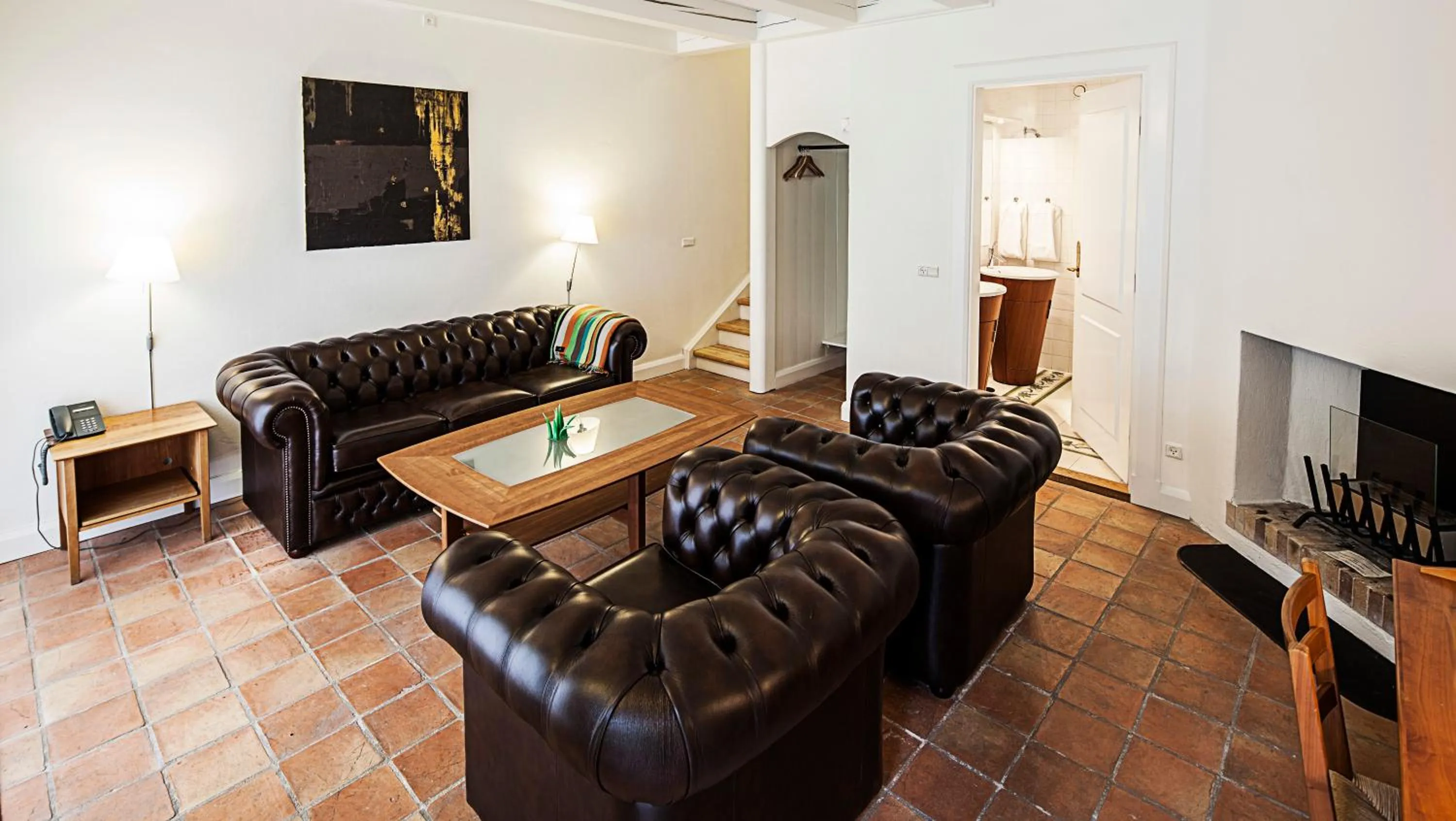 Living room in Molskroen