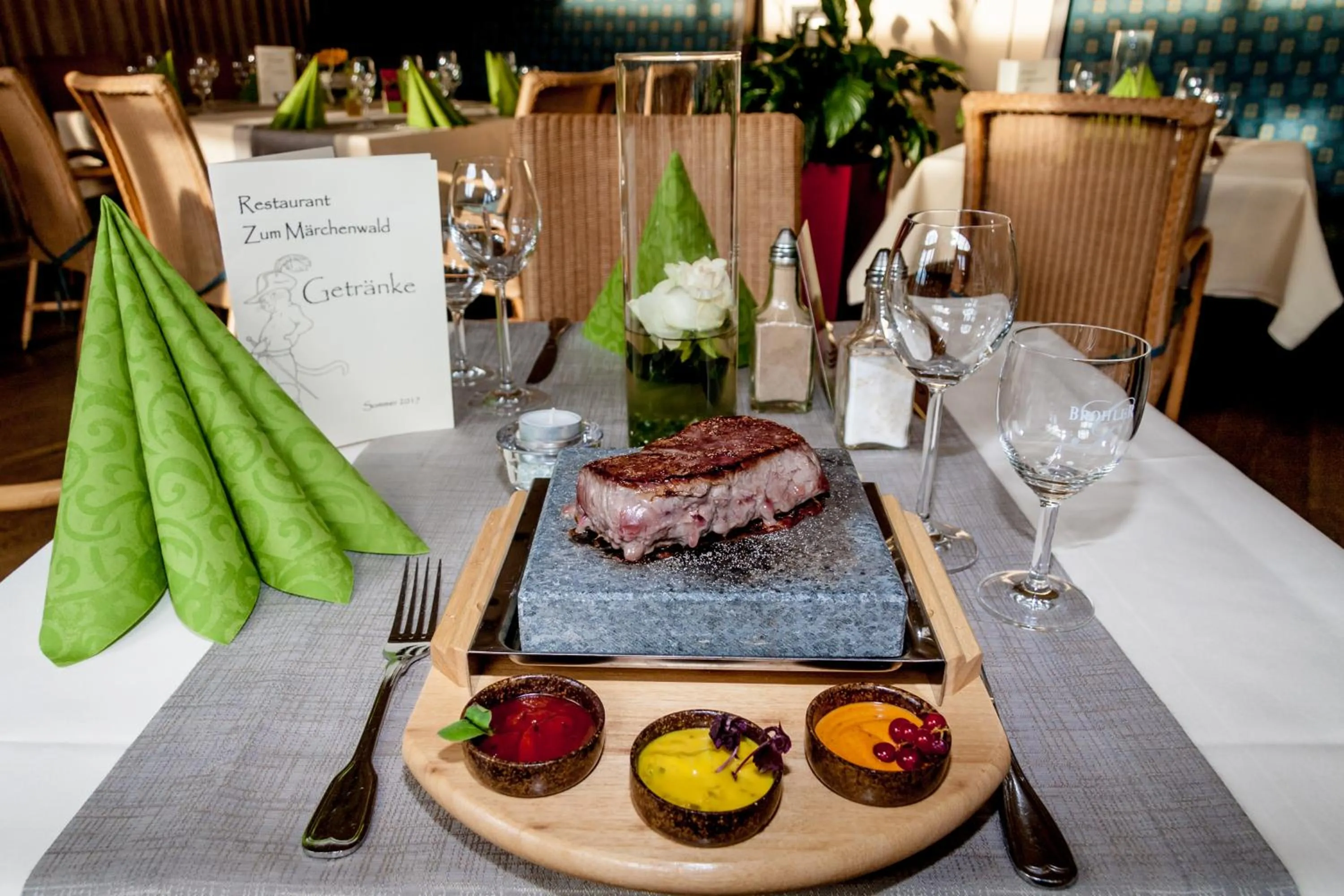 Food close-up in Hotel Zum Märchenwald