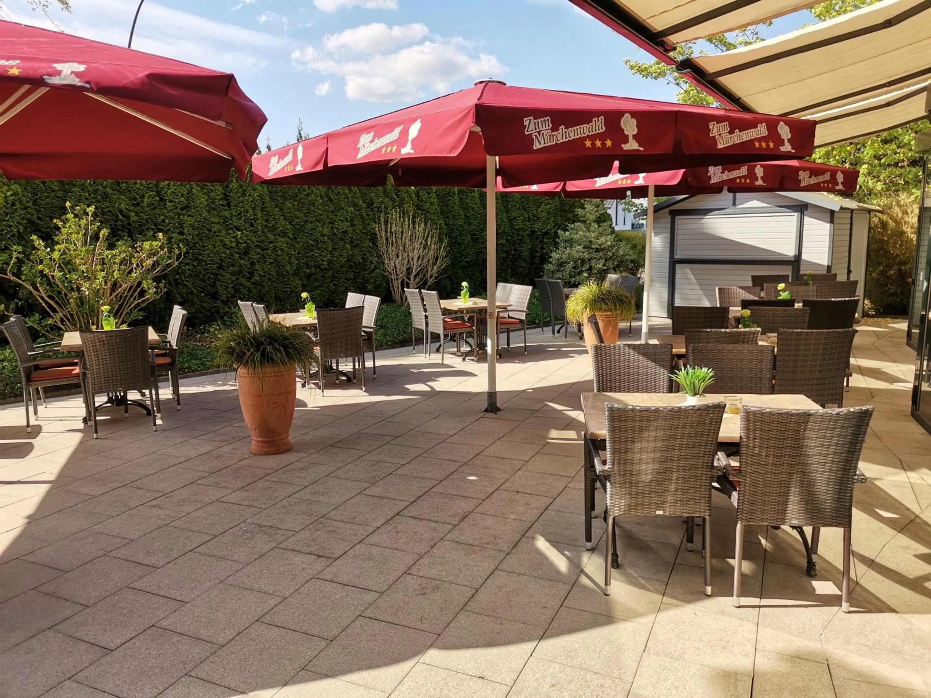 Balcony/Terrace in Hotel Zum Märchenwald