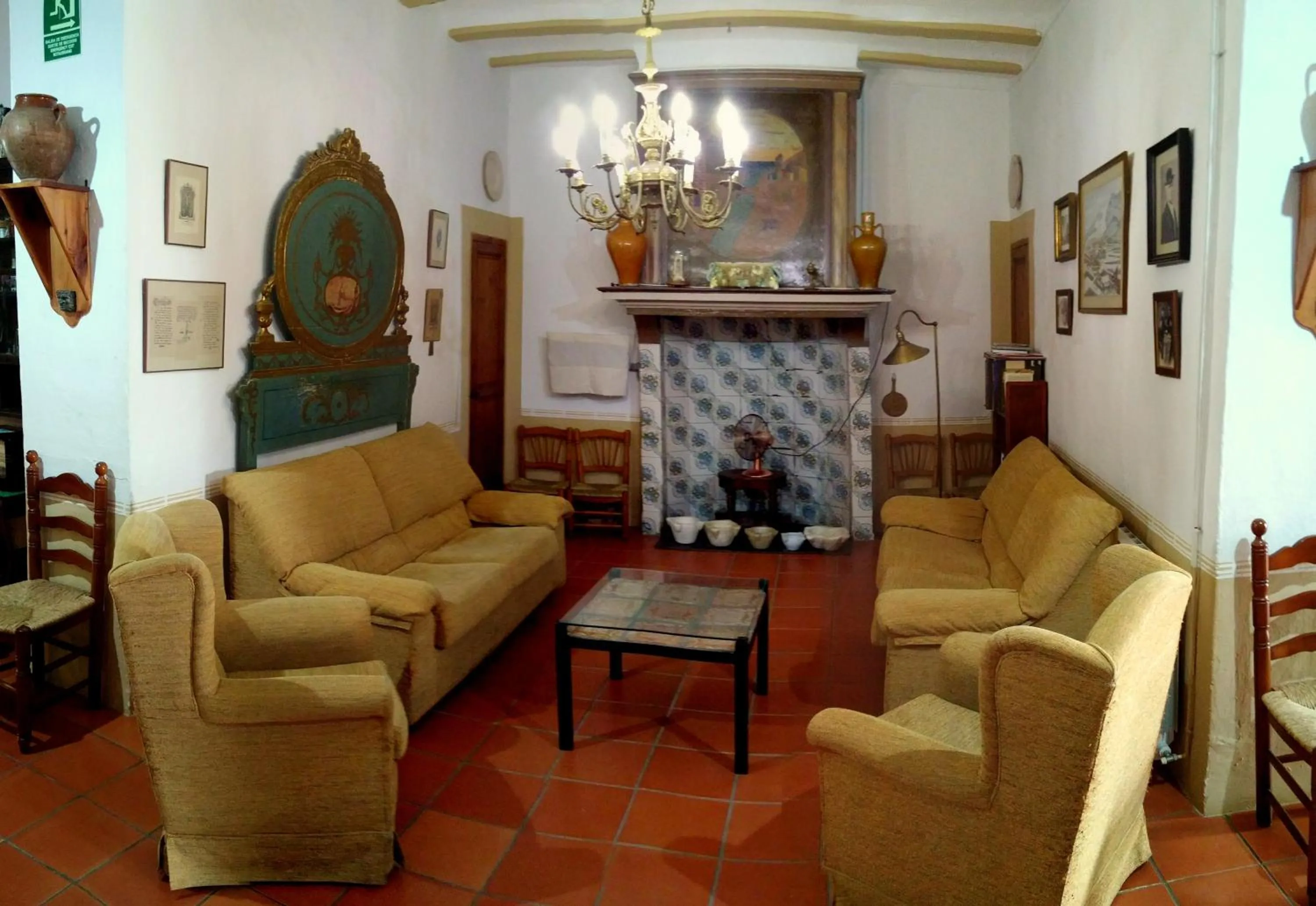 Seating area in Ca Les Senyoretes