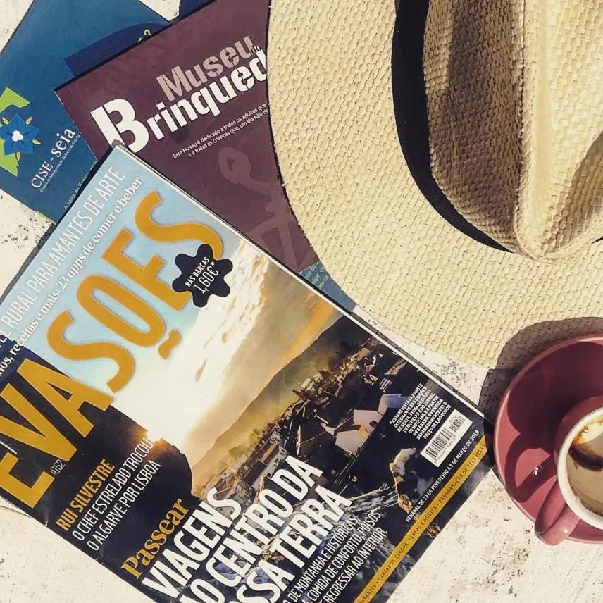 Text overlay in Casa do Fundo - Sustainable & Ecotourism