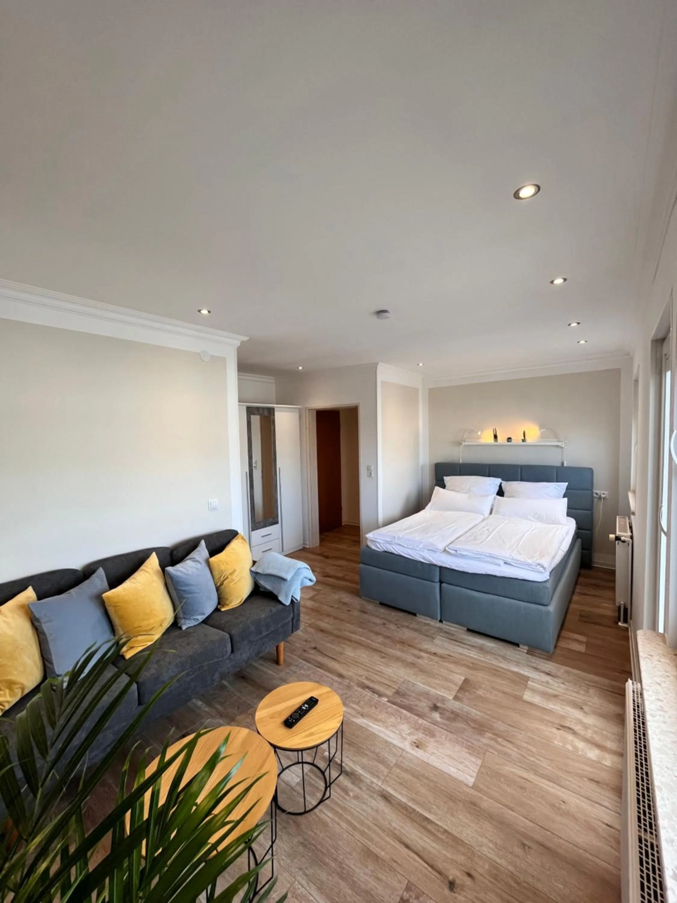 Bed in Hotel Paula Norderney