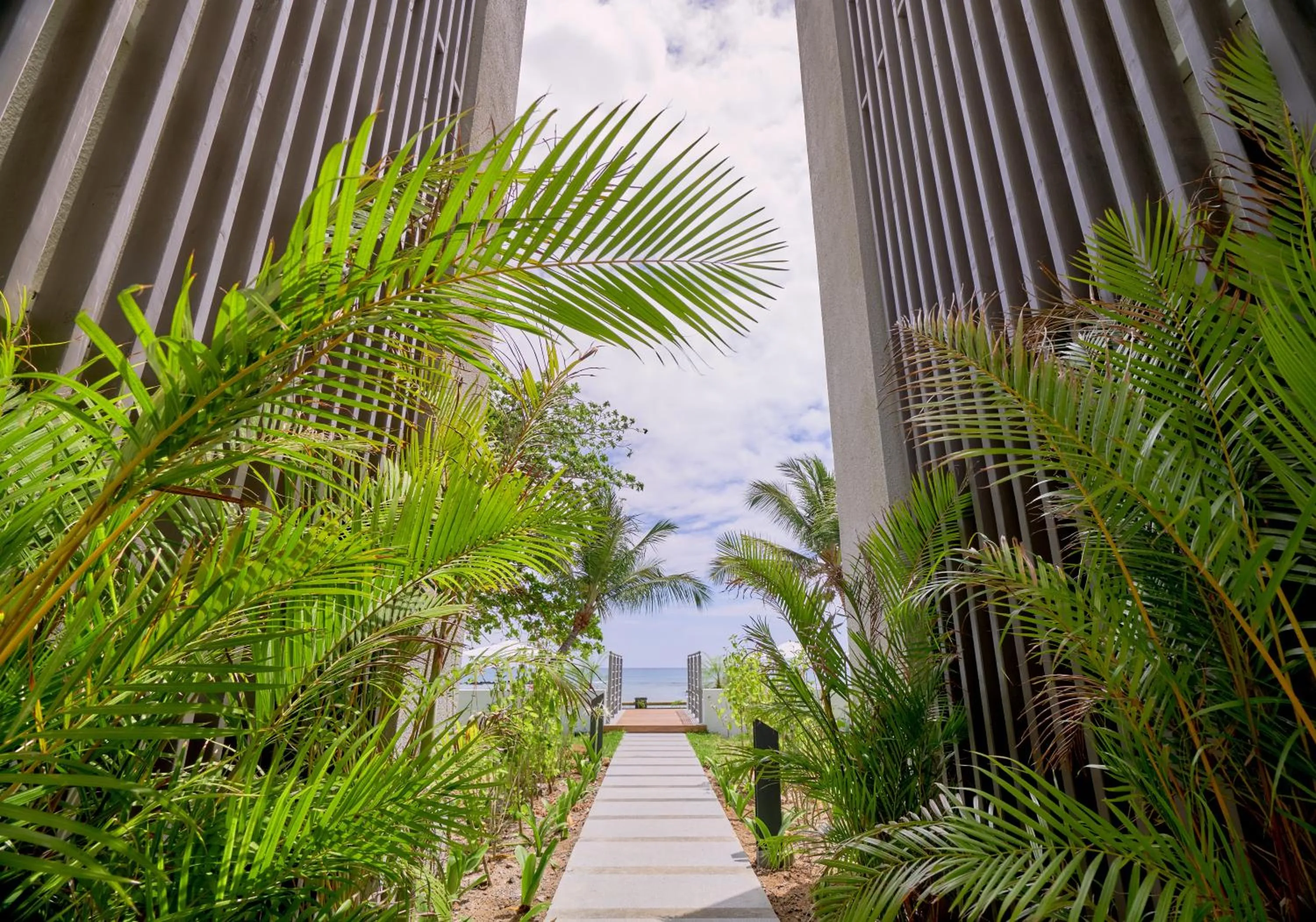 Property building in Les Estivales Beachfront Suites & Penthouses by LOV Mauritius