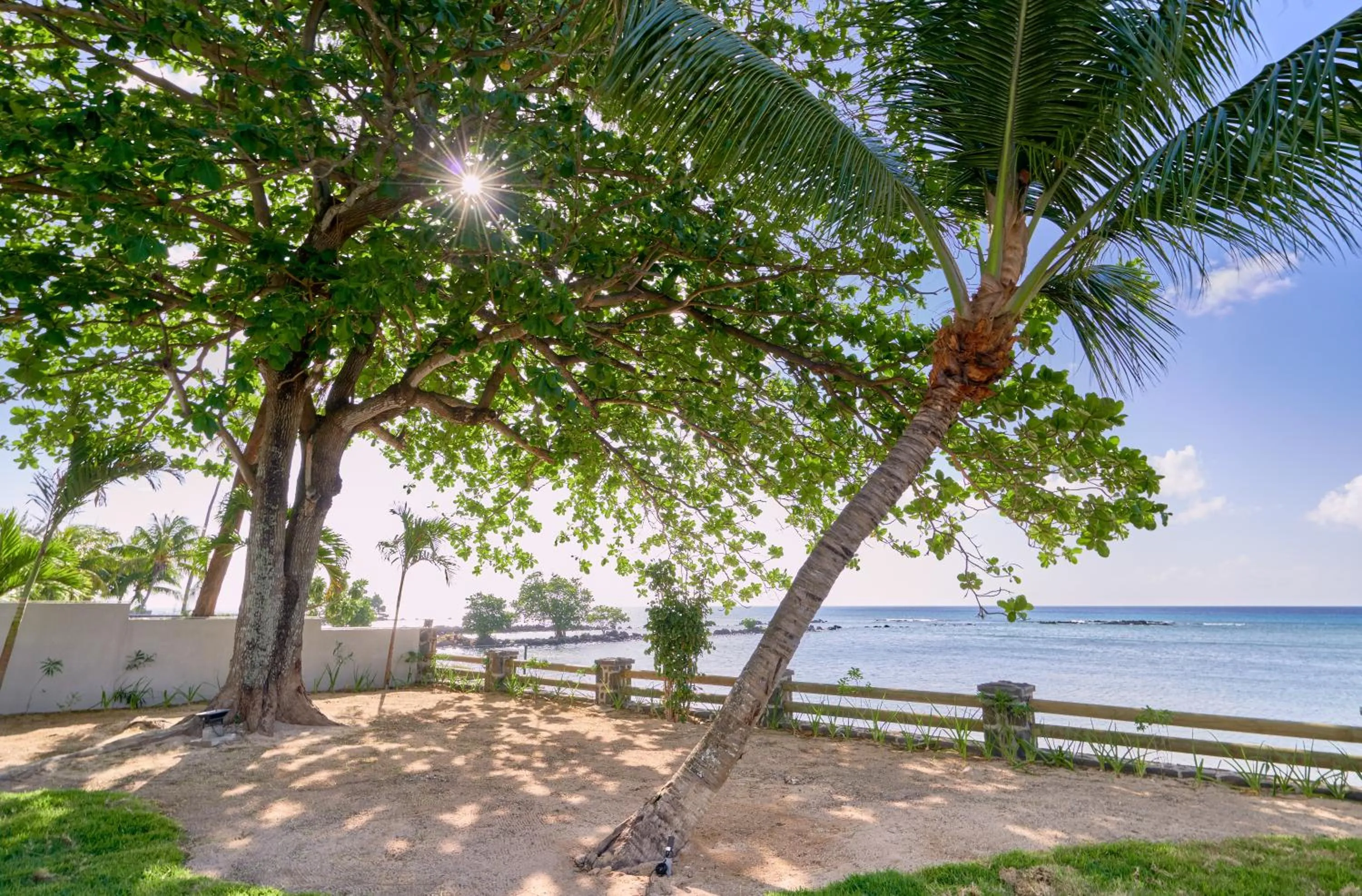 Garden in Les Estivales Beachfront Suites & Penthouses by LOV Mauritius