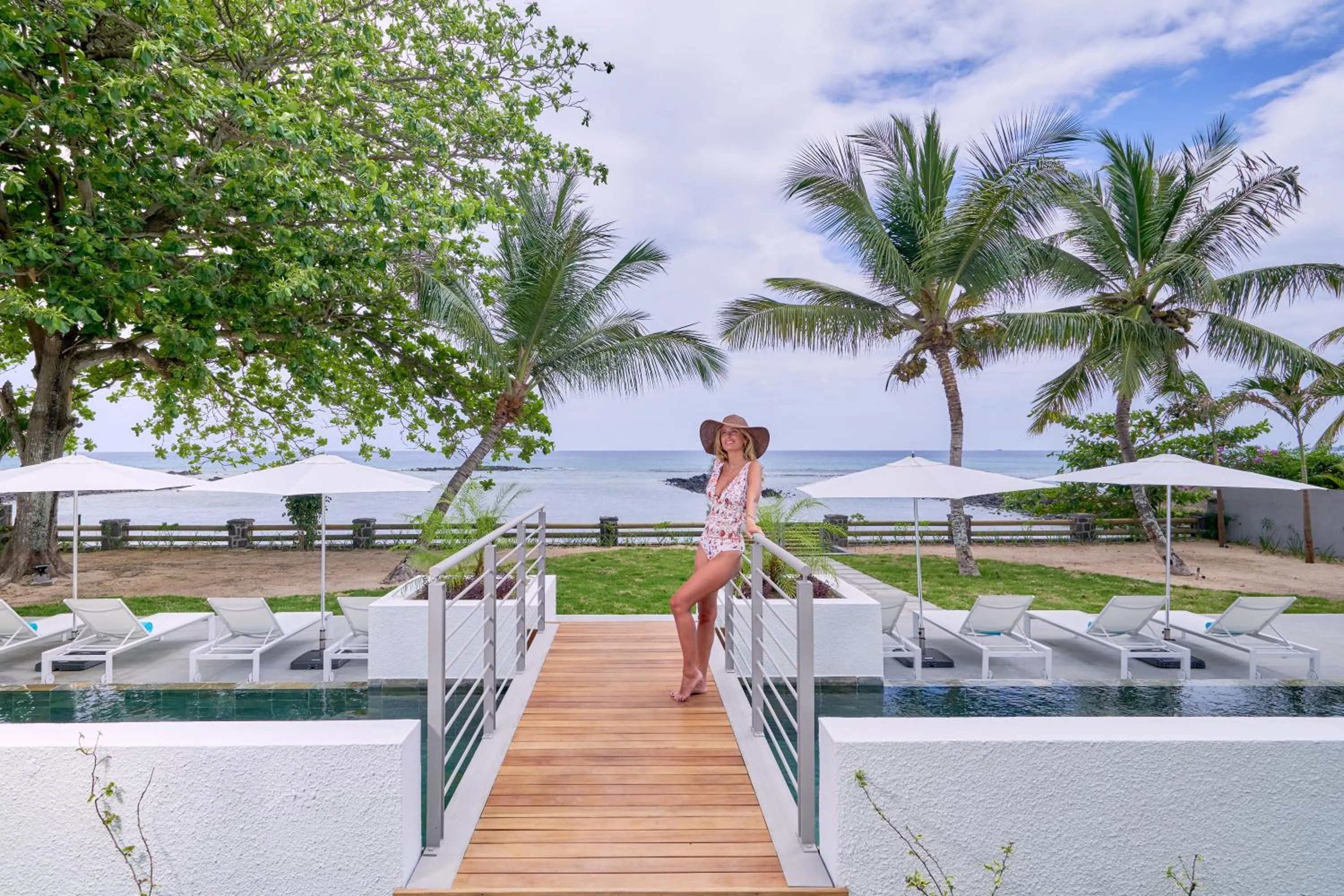 Garden in Les Estivales Beachfront Suites & Penthouses by LOV Mauritius