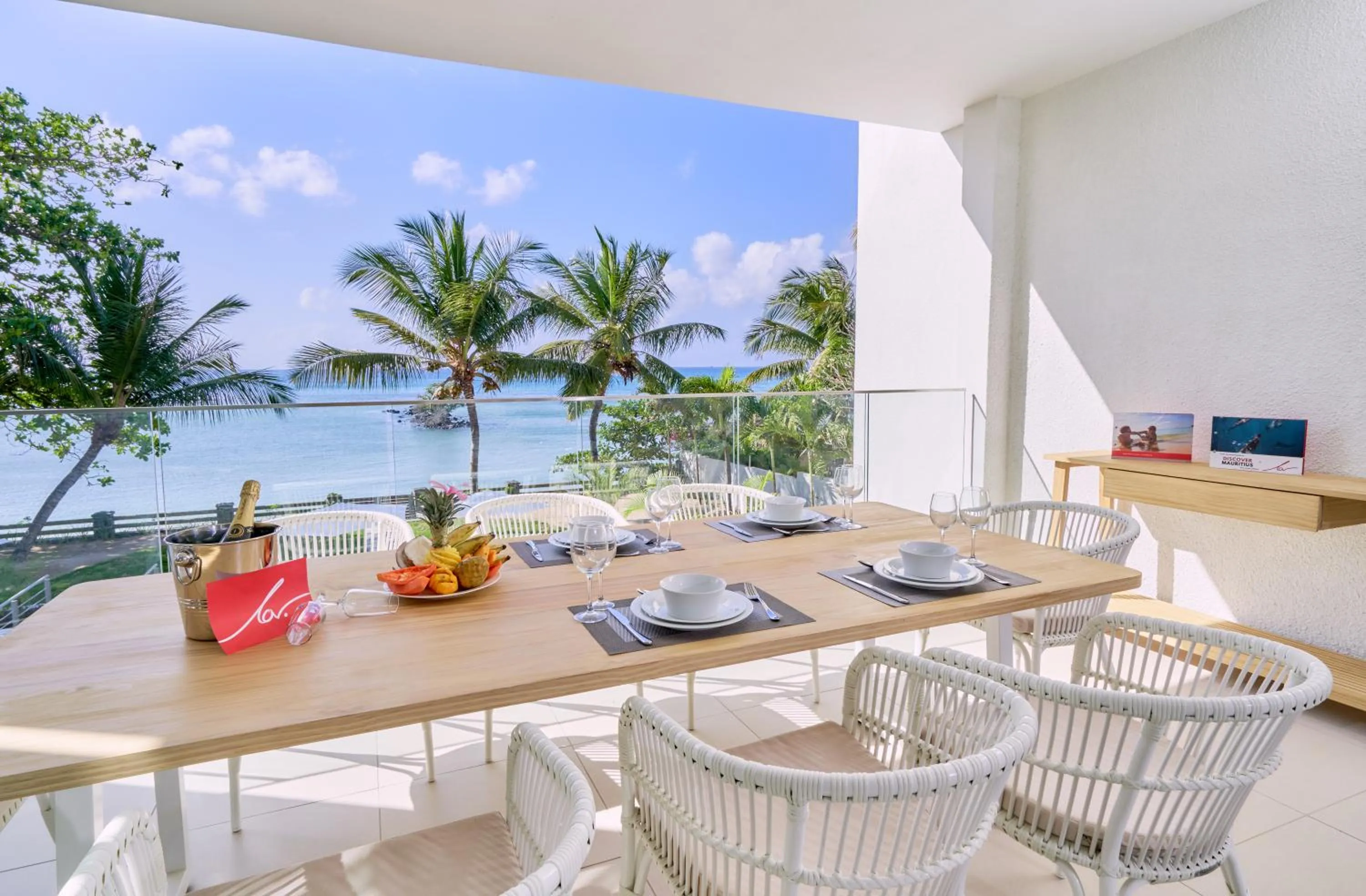 Sea view in Les Estivales Beachfront Suites & Penthouses by LOV Mauritius