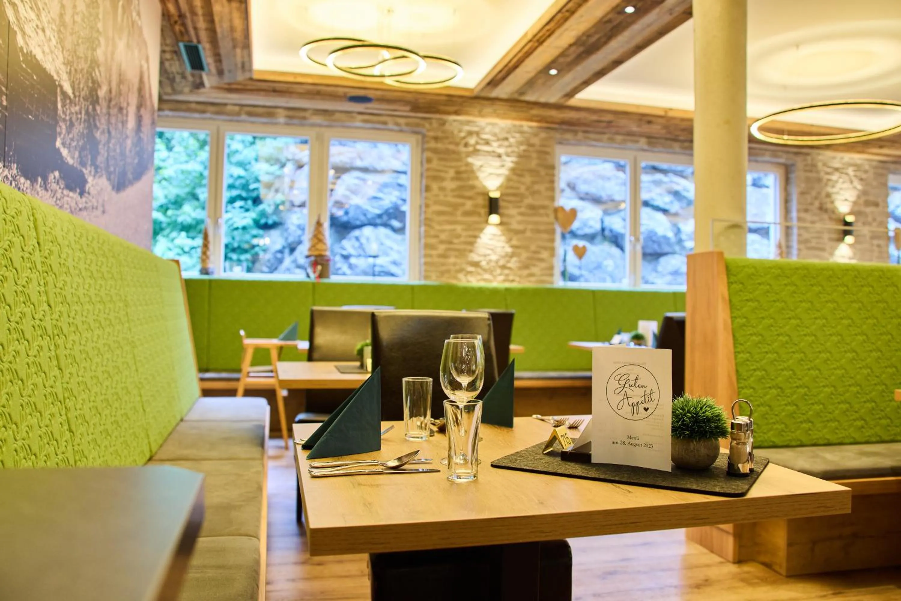 Restaurant/places to eat in Aparthotel Kleinwalsertal