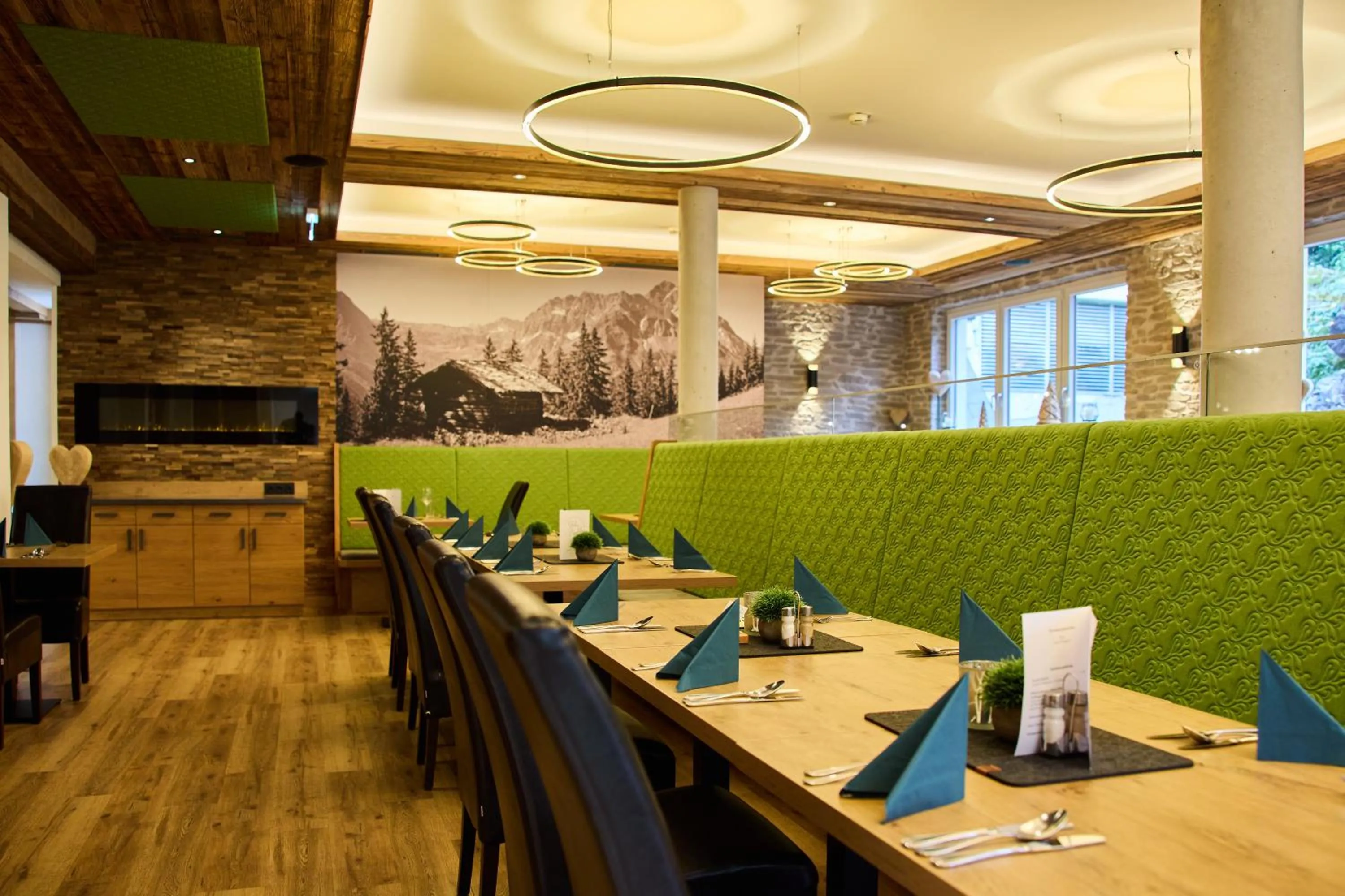 Restaurant/places to eat in Aparthotel Kleinwalsertal
