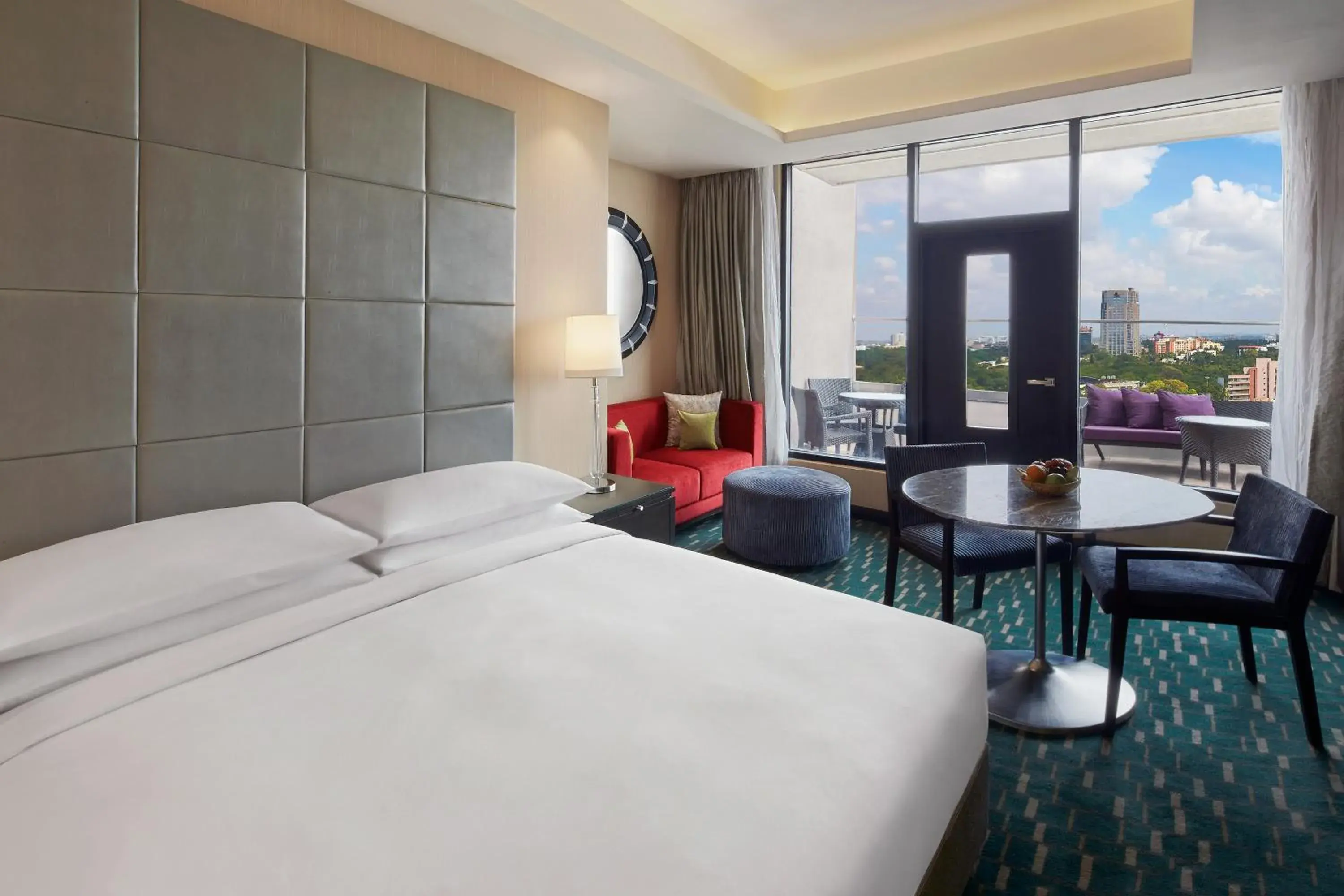 King Room with Terrace - single occupancy - Executive Lounge Access in Renaissance Bengaluru Race Course Hotel King Room with Terrace - single occupancy - Executive Lounge Access in Renaissance Bengaluru Race Course Hotel