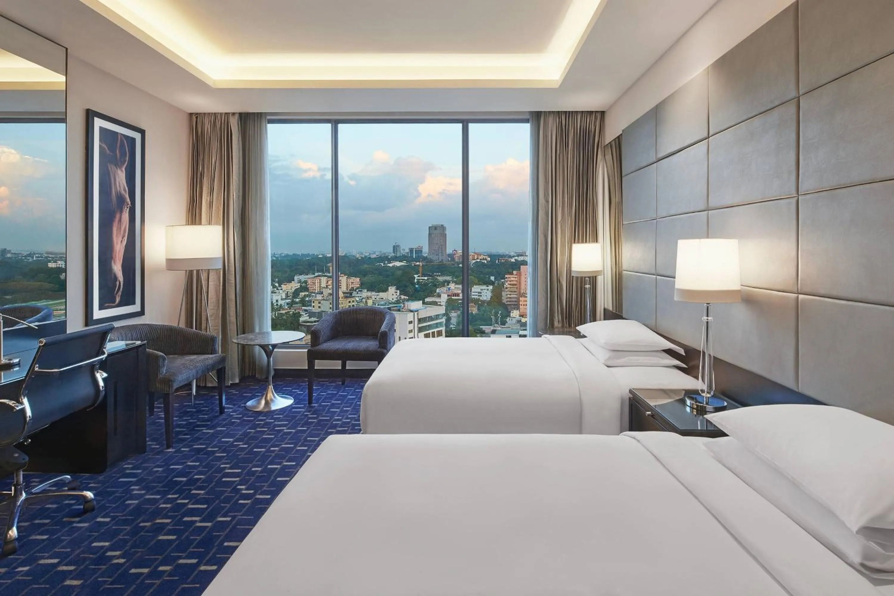 Photo of the whole room, Bed in Renaissance Bengaluru Race Course Hotel