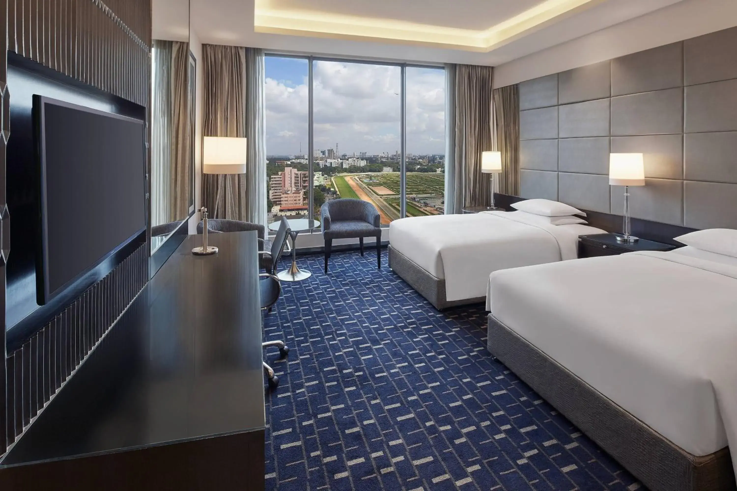 Twin Room with Race Course View - single occupancy in Renaissance Bengaluru Race Course Hotel Twin Room with Race Course View - single occupancy in Renaissance Bengaluru Race Course Hotel