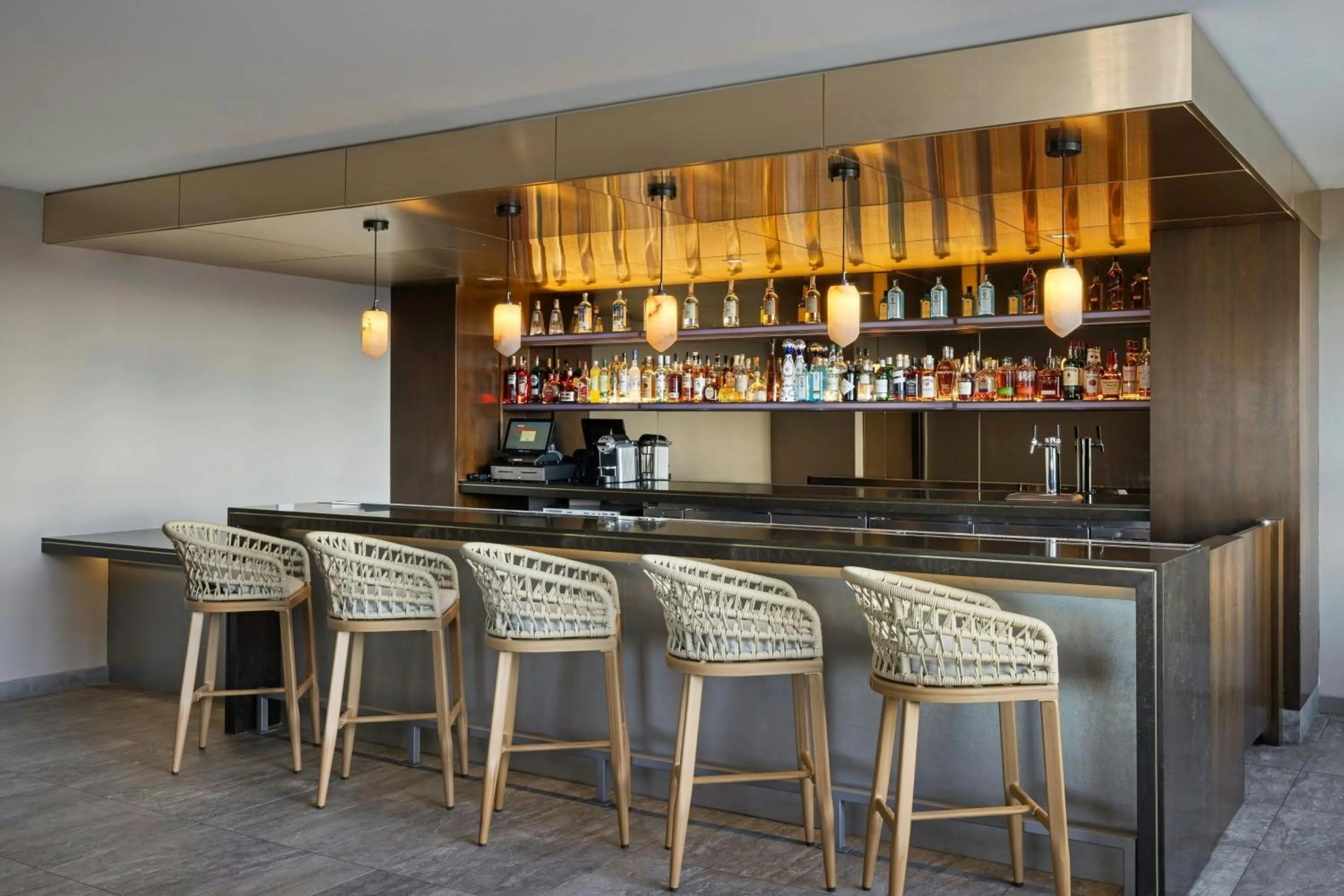 Lounge or bar in AC Hotel by Marriott Beverly Hills