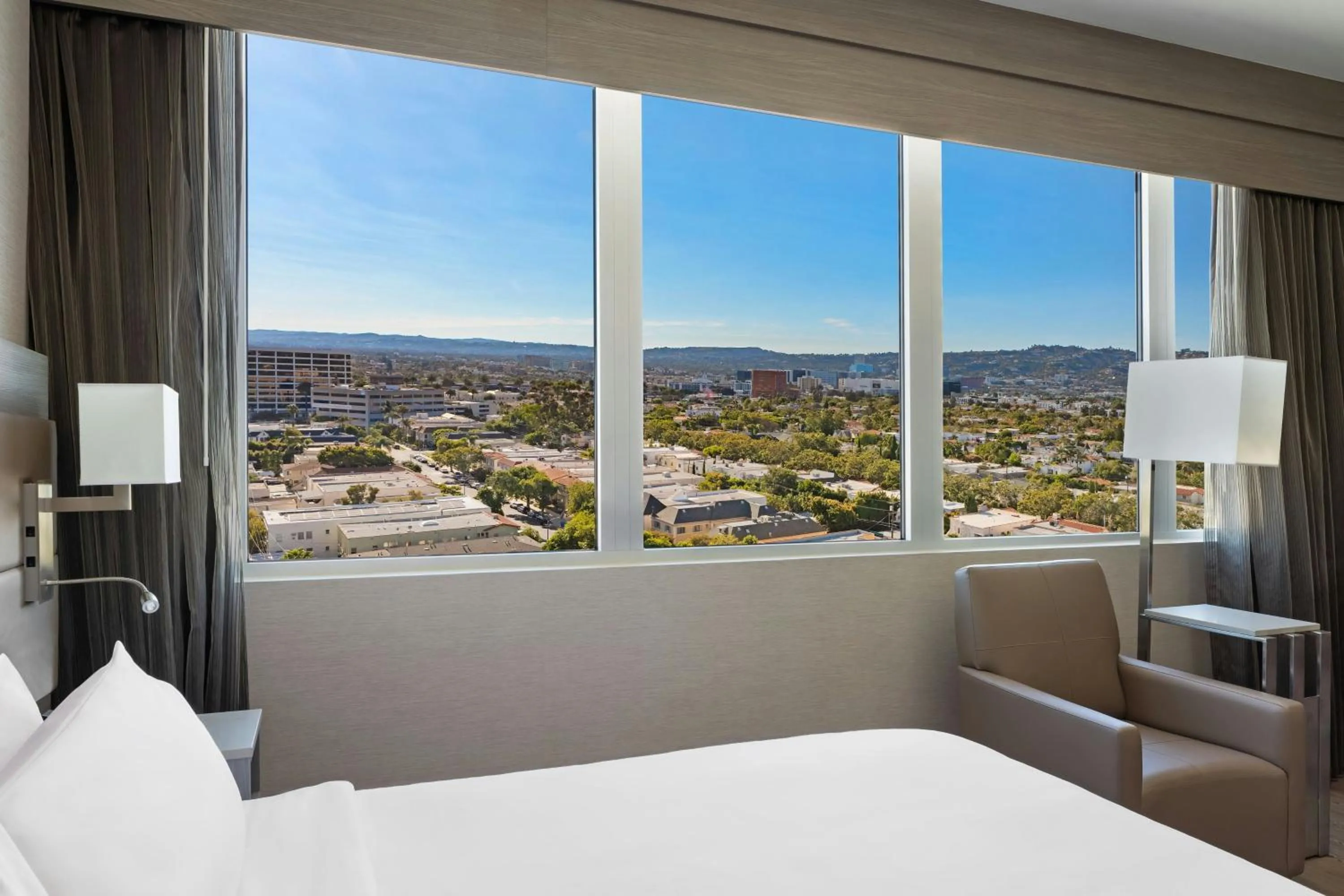 Queen Room with Two Queen Beds and City View in AC Hotel by Marriott Beverly Hills