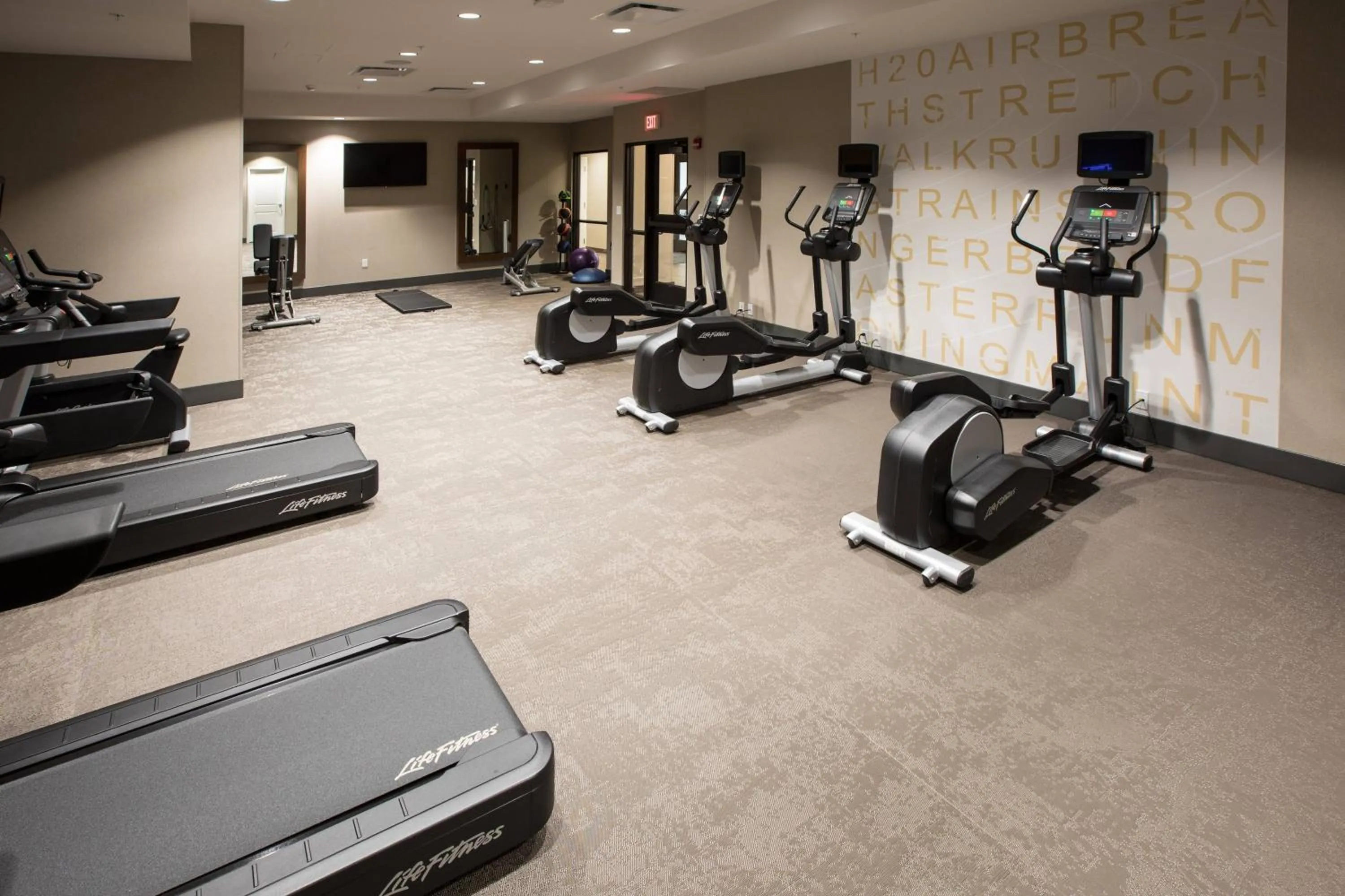 Fitness centre/facilities in Residence Inn by Marriott Louisville East/Oxmoor