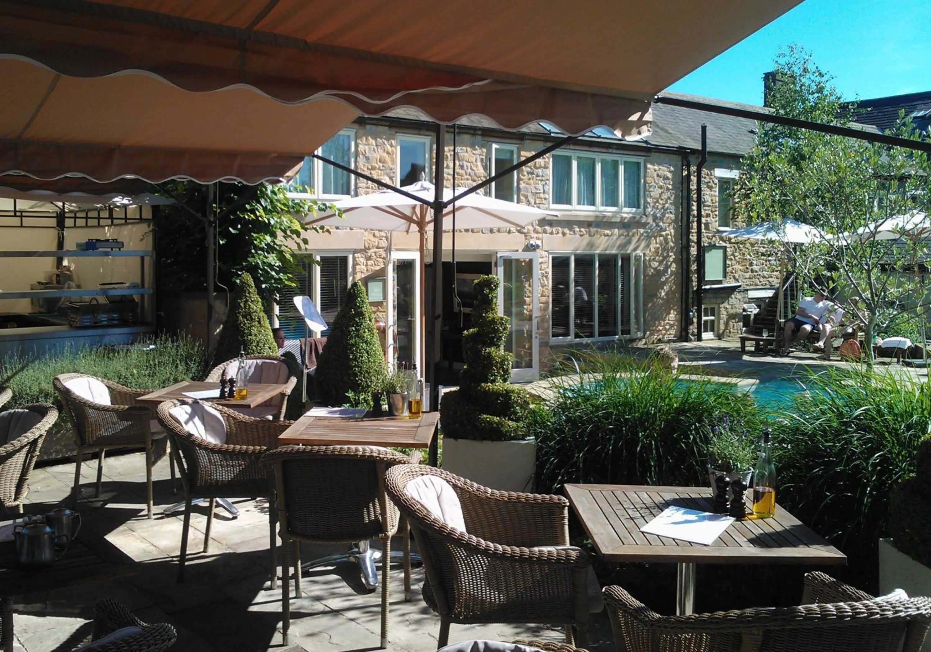 Balcony/Terrace in Feversham Arms Hotel & Verbena Spa