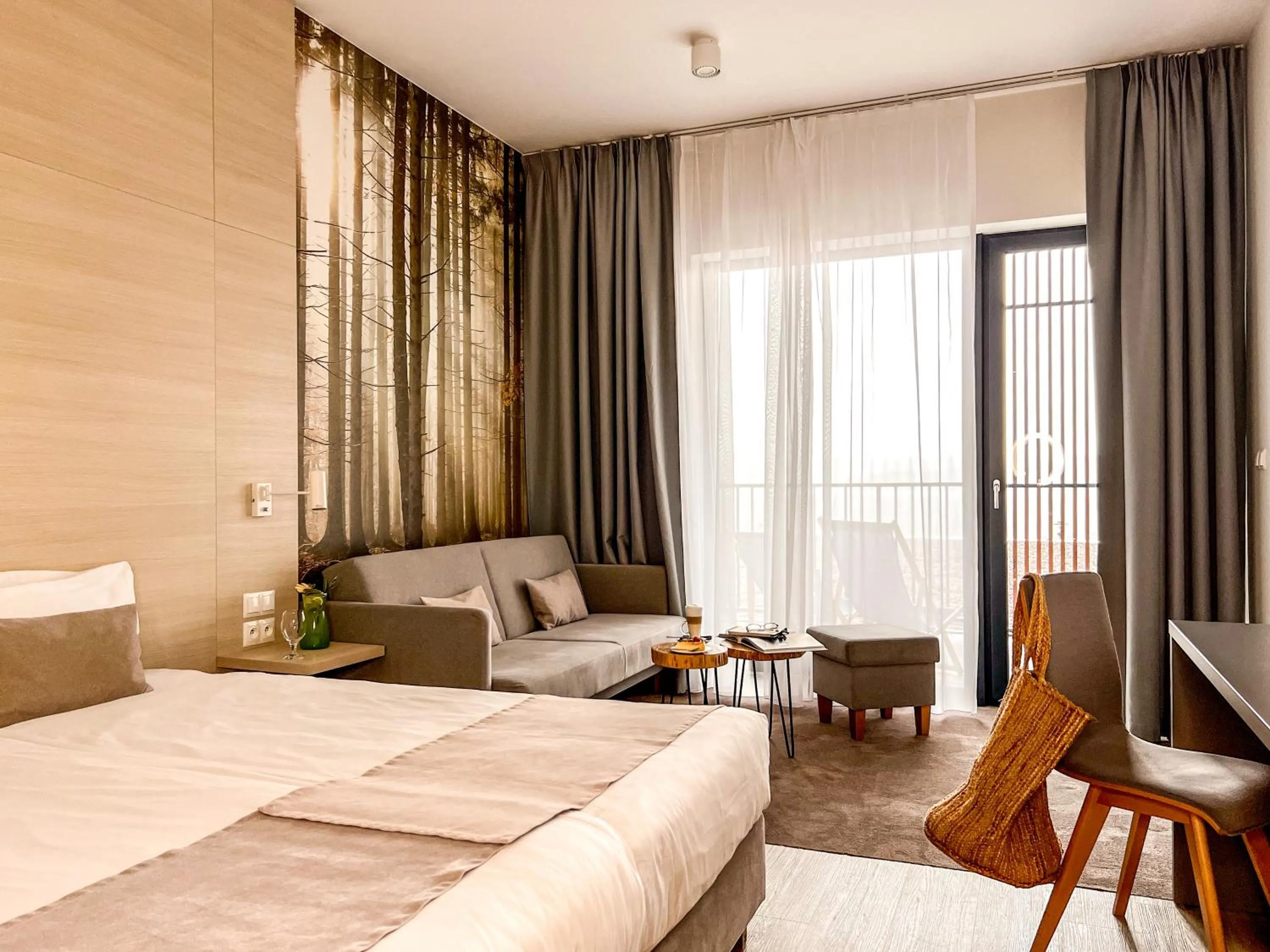 Bed in Notera Hotel SPA