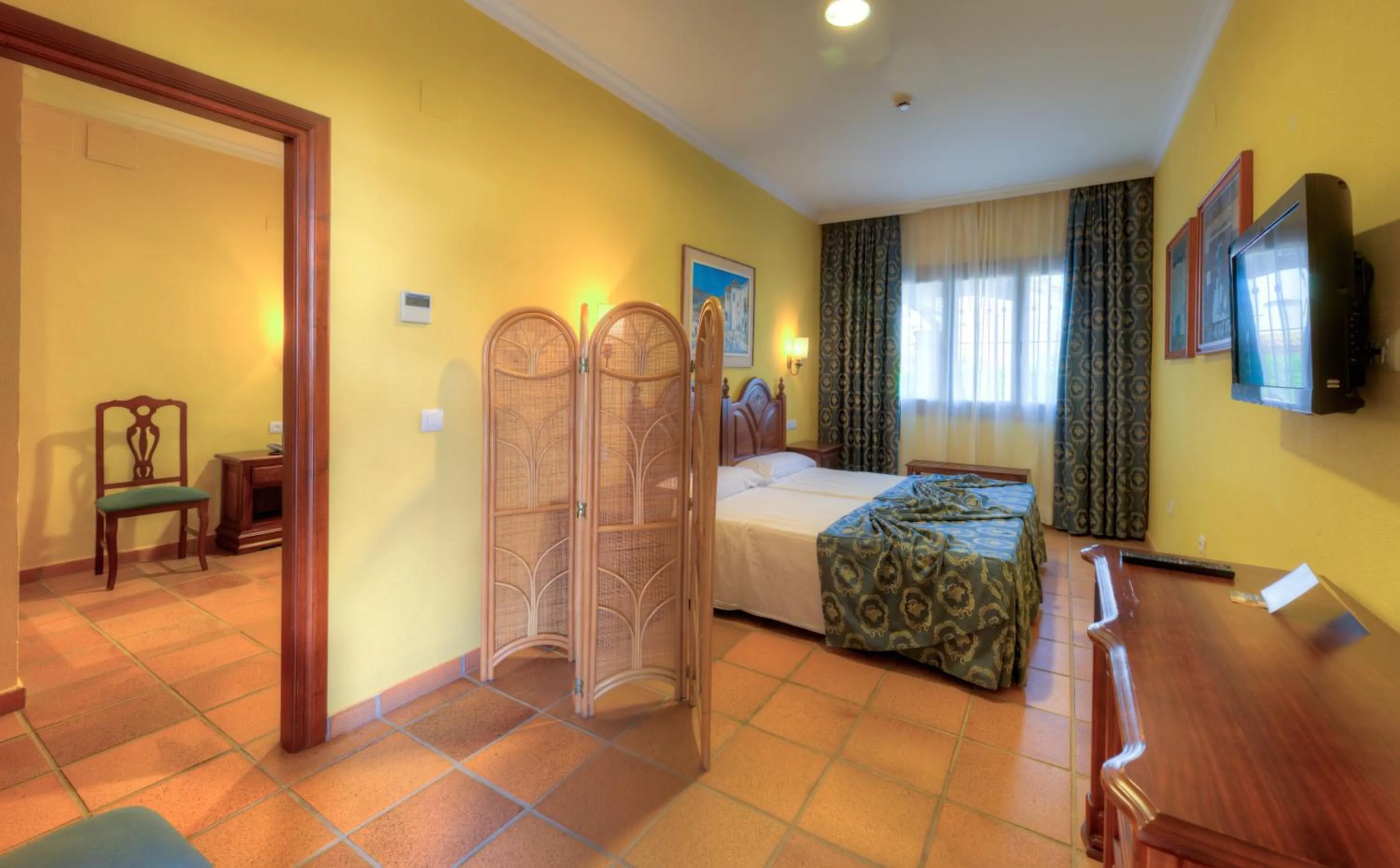 Bed in Hotel Porfirio