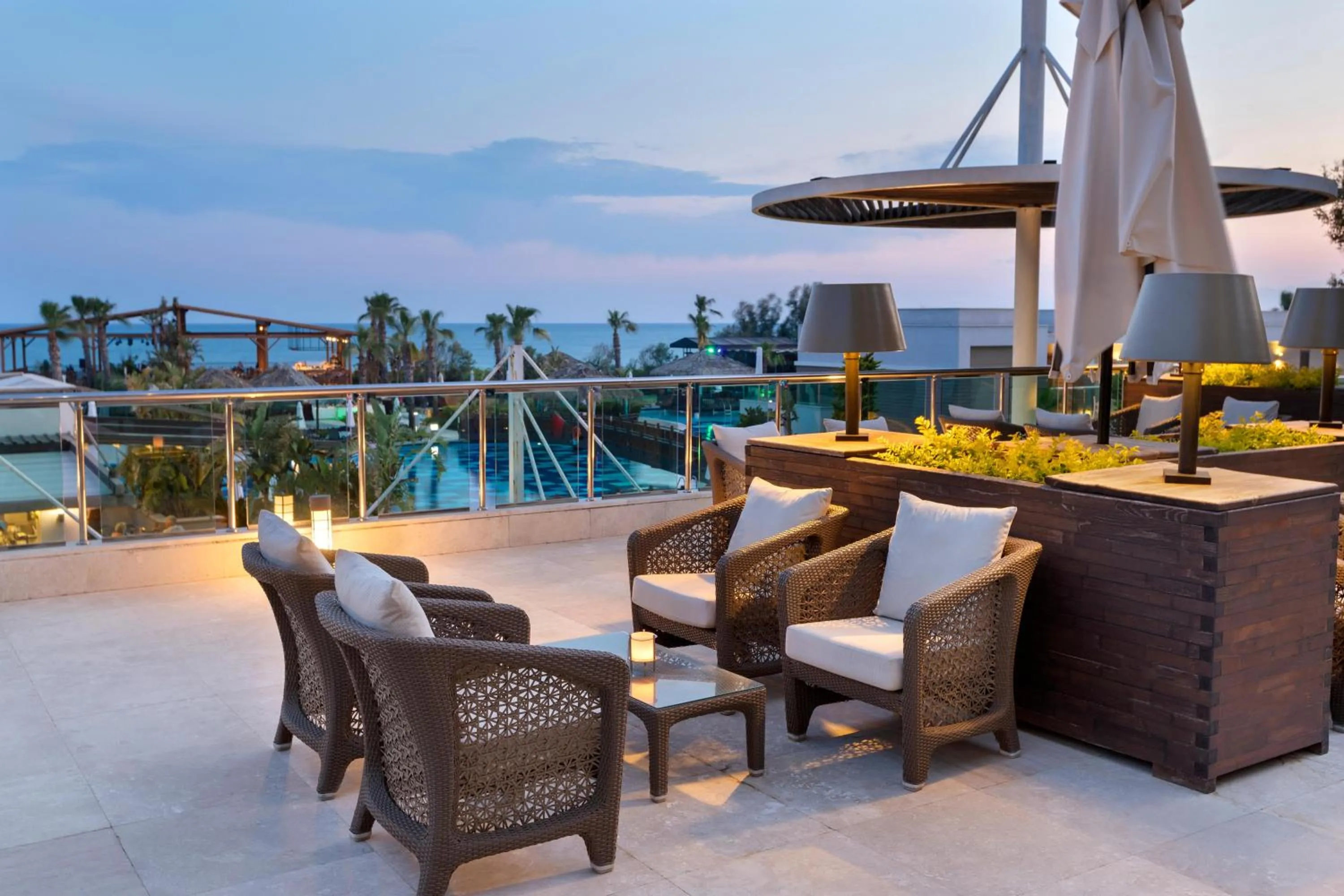 Balcony/Terrace in Sherwood Blue Belek - Adults Only