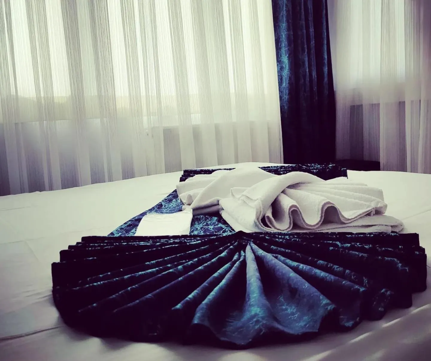 Bed in Hotel Estambul