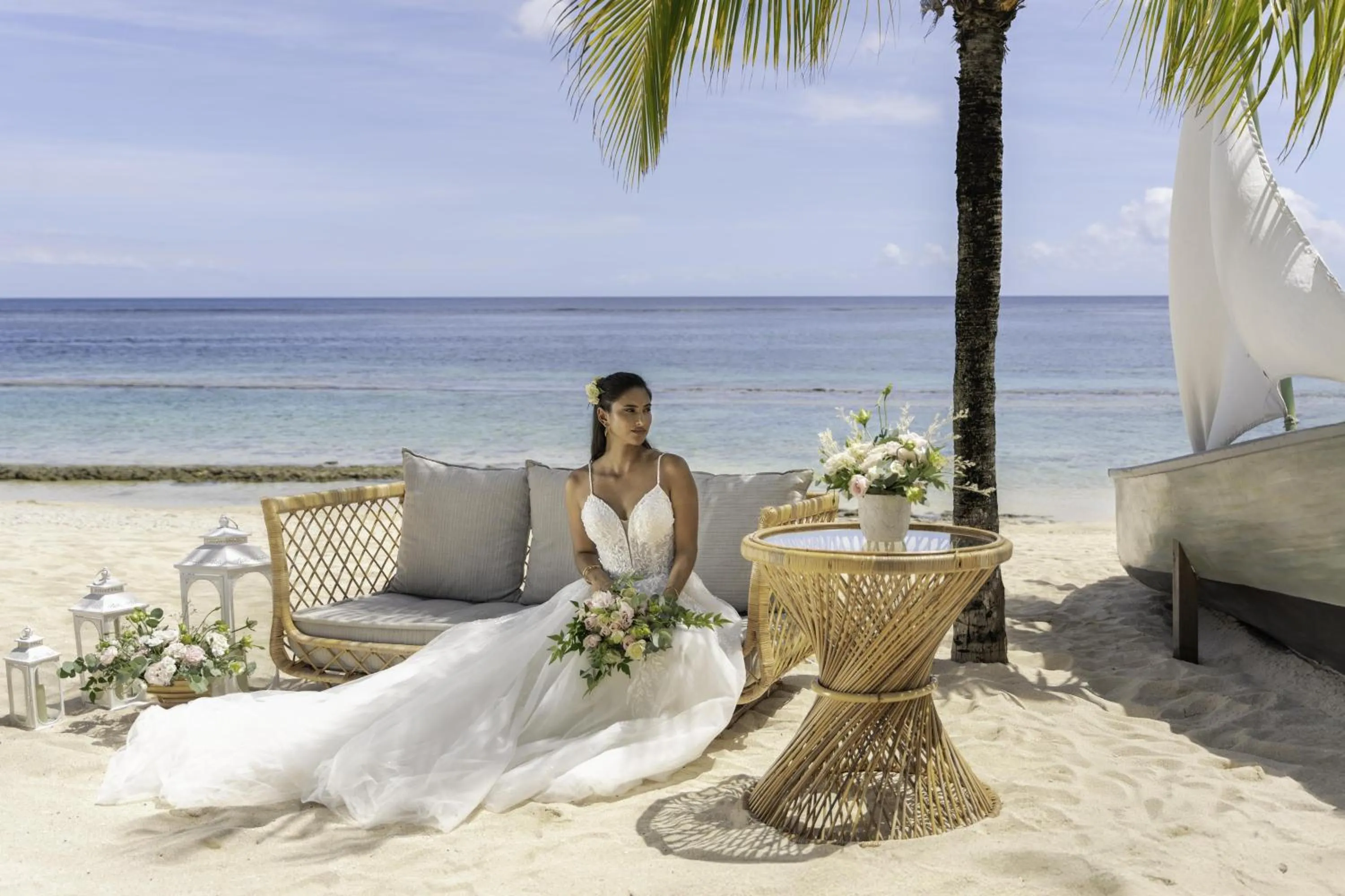 wedding in Victoria Beachcomber Resort & Spa