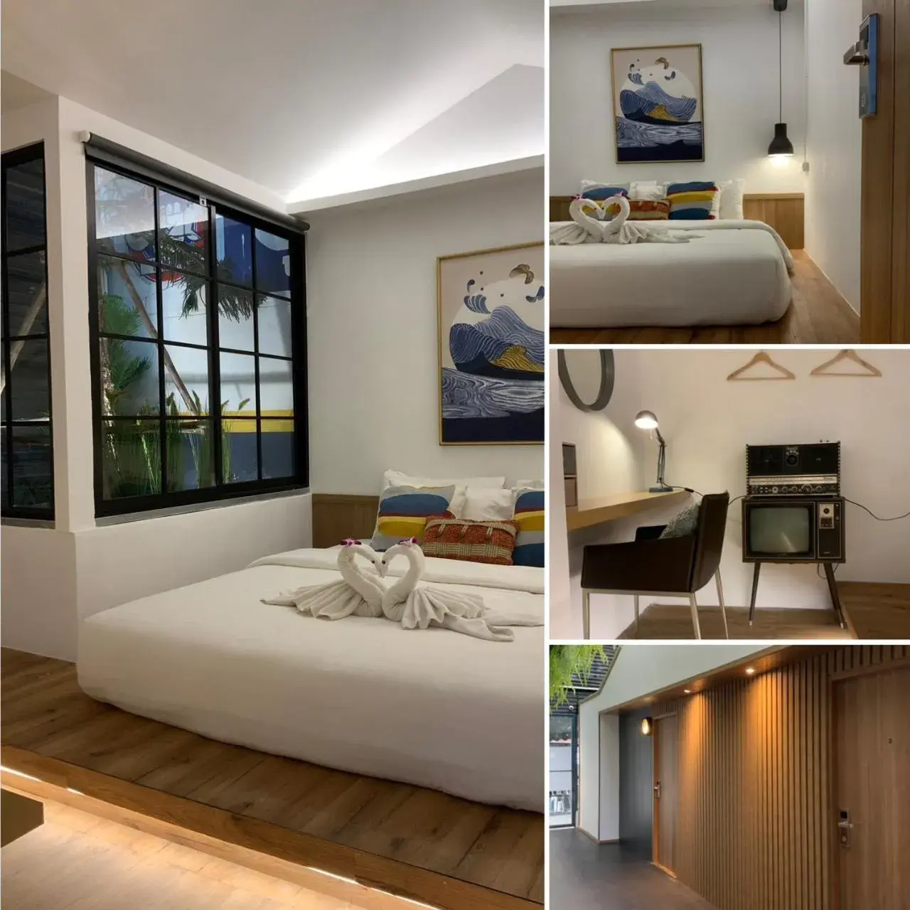 Standard Double Room with Shared Bathroom in Spinomad hostel Standard Double Room with Shared Bathroom in Spinomad hostel