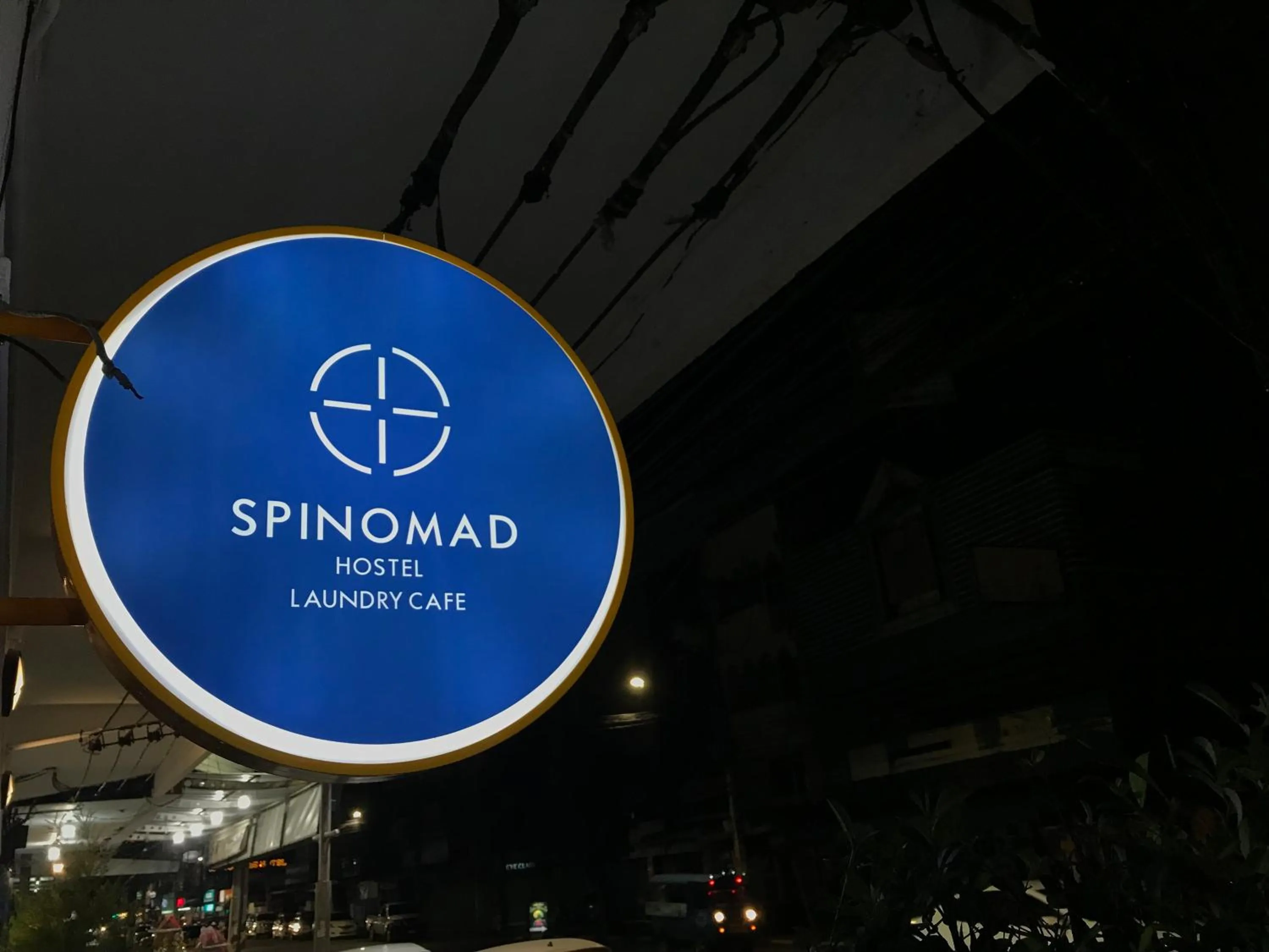 Property logo or sign in Spinomad hostel