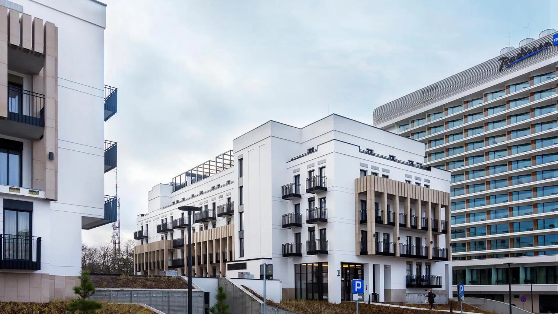 Property building in Baltic Park Fort by Zdrojowa