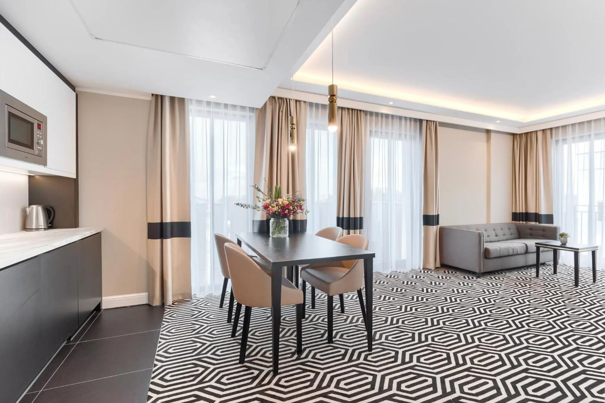 Kitchen or kitchenette in Baltic Park Fort by Zdrojowa