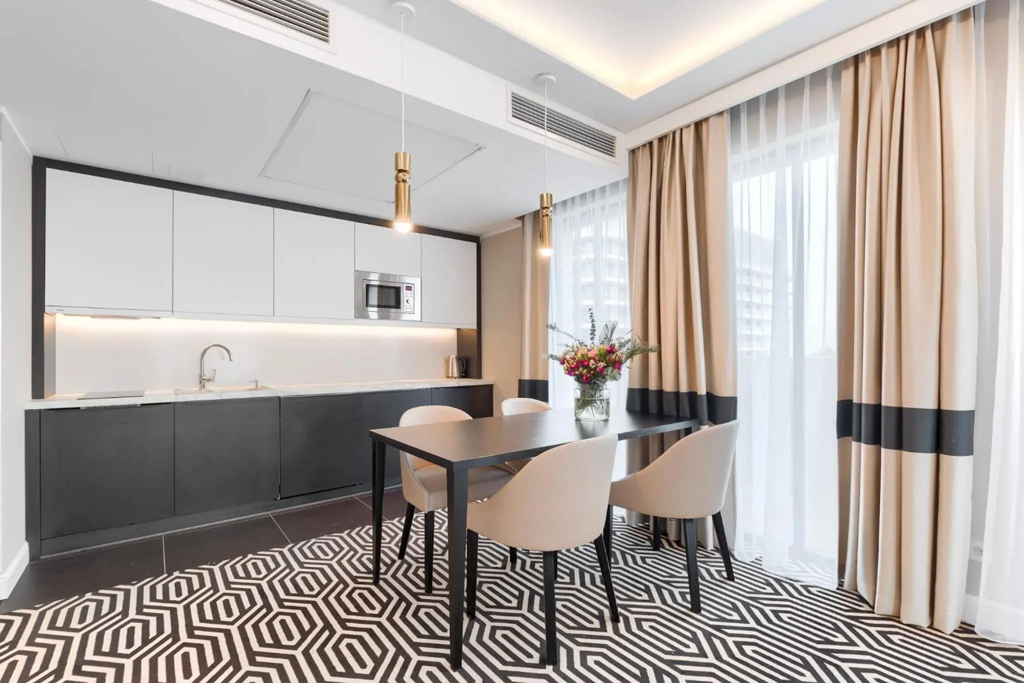 Kitchen or kitchenette in Baltic Park Fort by Zdrojowa