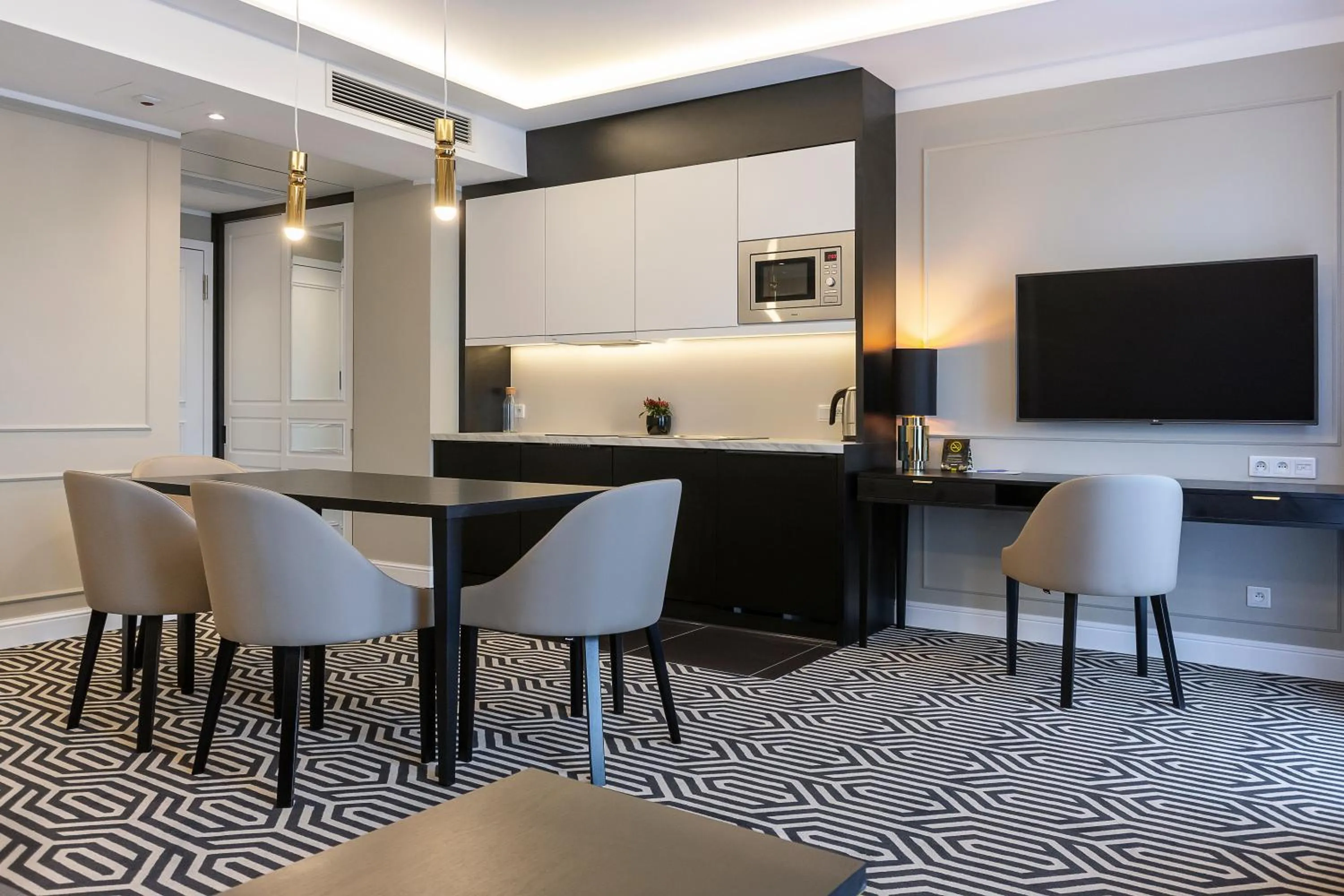 Living room in Baltic Park Fort by Zdrojowa