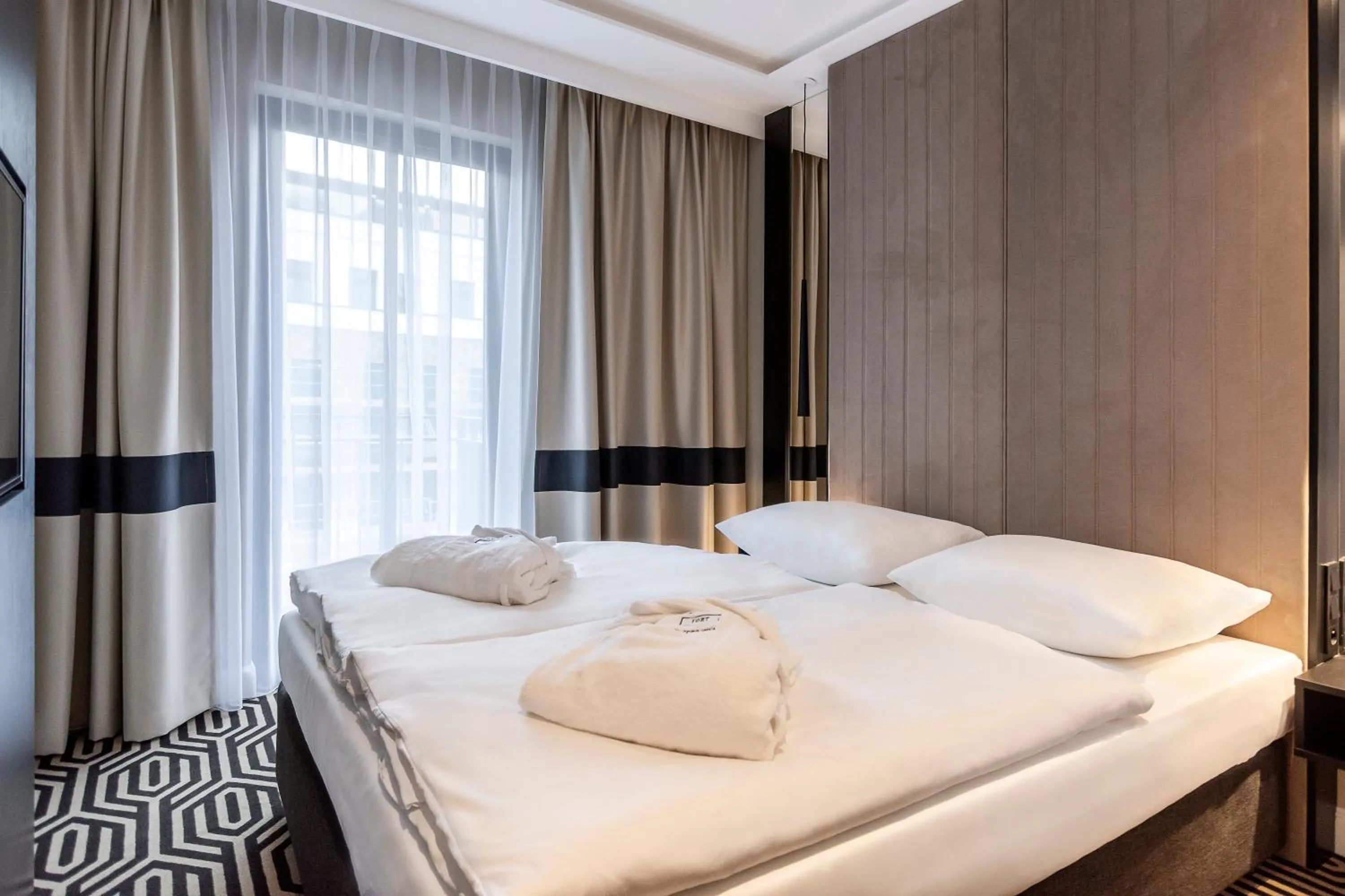 Bedroom, Bed in Baltic Park Fort by Zdrojowa