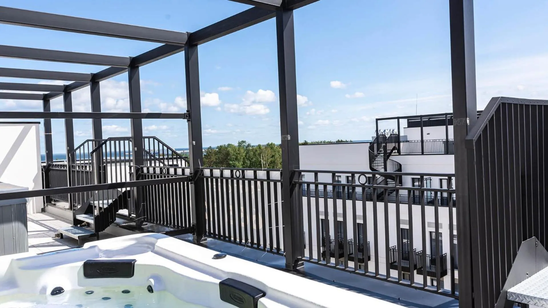 Balcony/Terrace in Baltic Park Fort by Zdrojowa