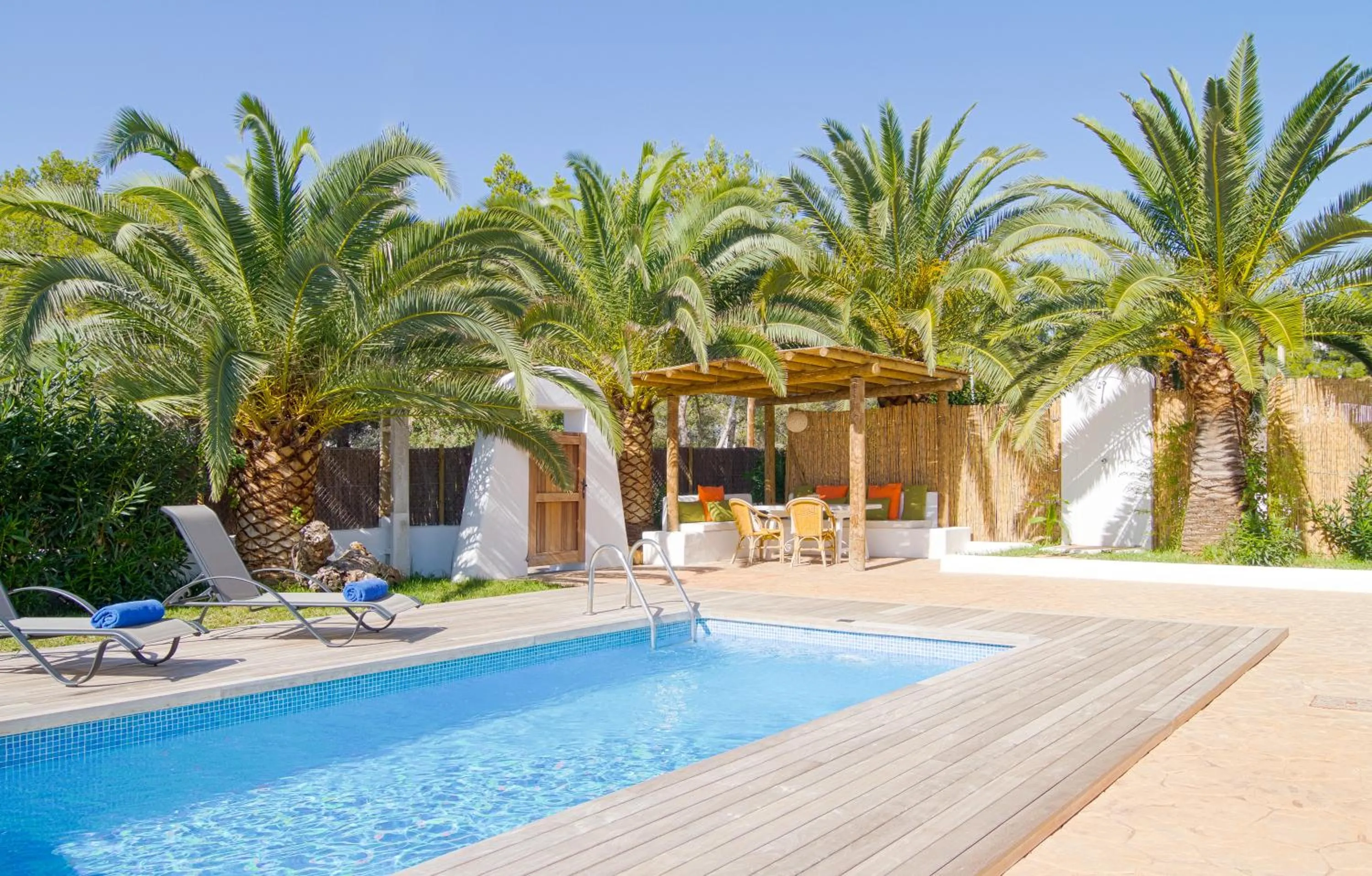 Swimming pool in Villas S'Argamassa