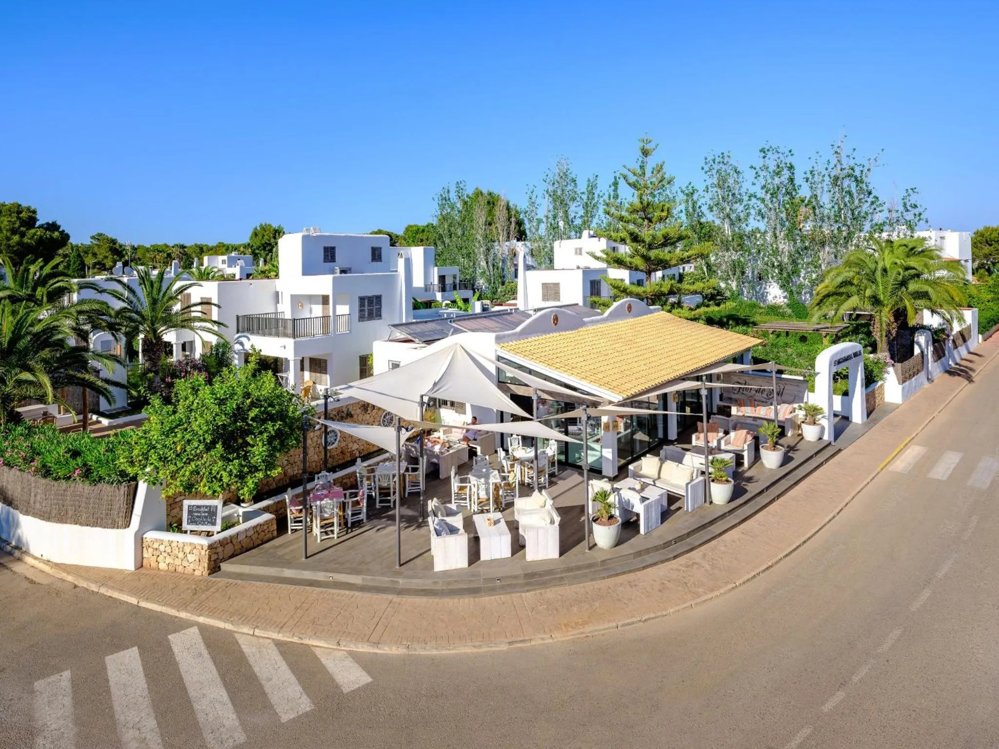 Bird's eye view in Villas S'Argamassa