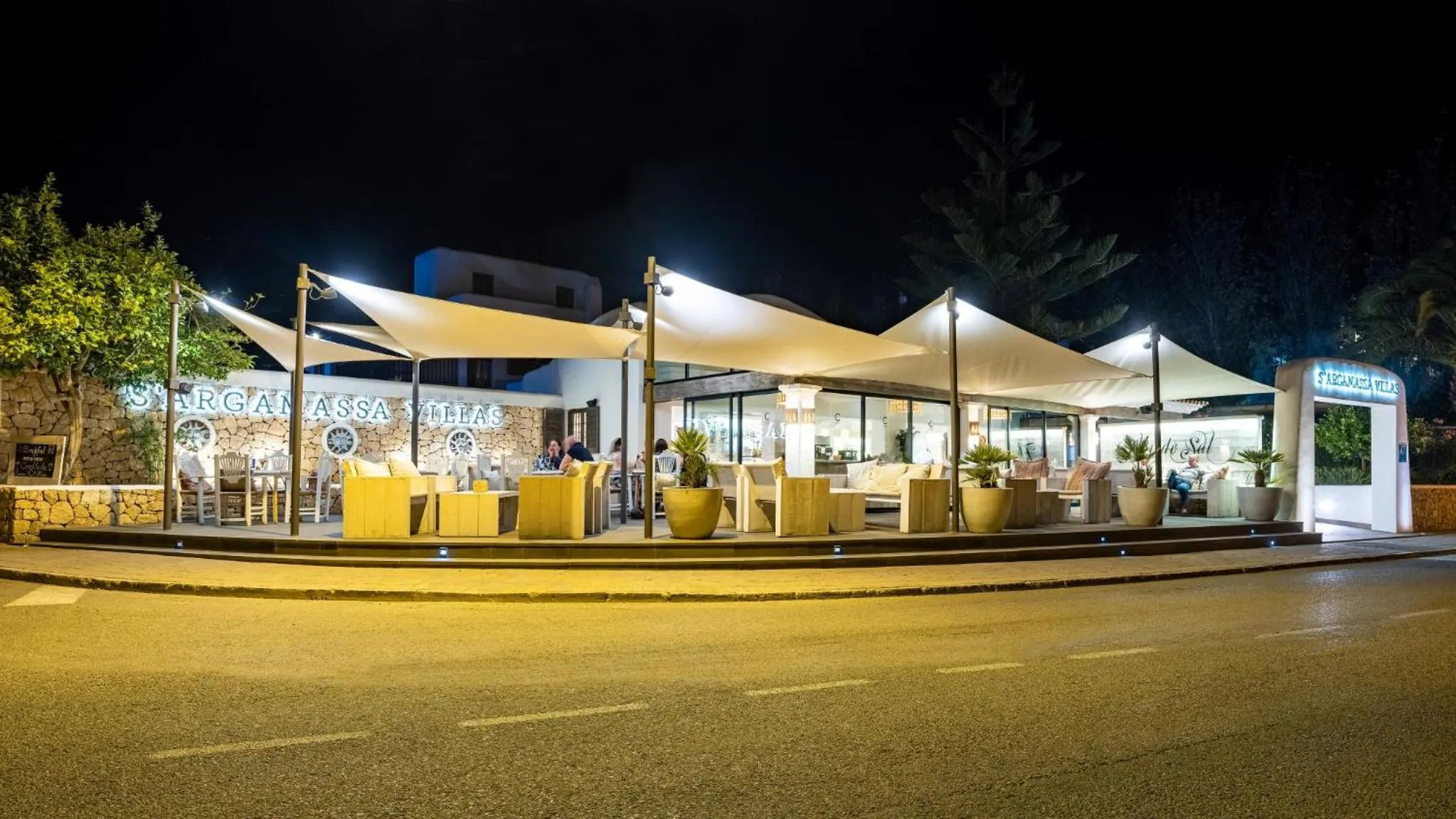 Lounge or bar in Villas S'Argamassa