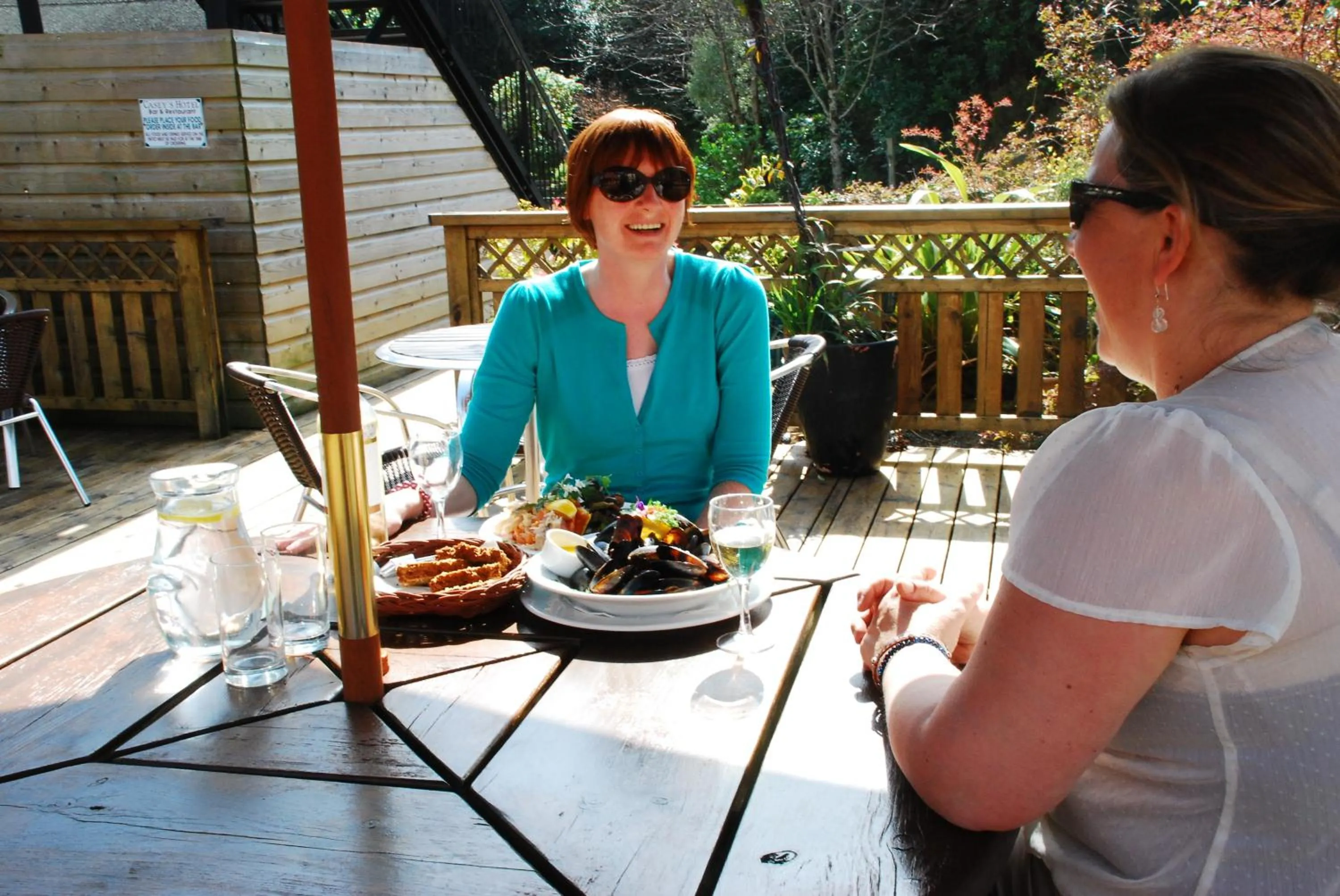 Food in Casey's Hotel