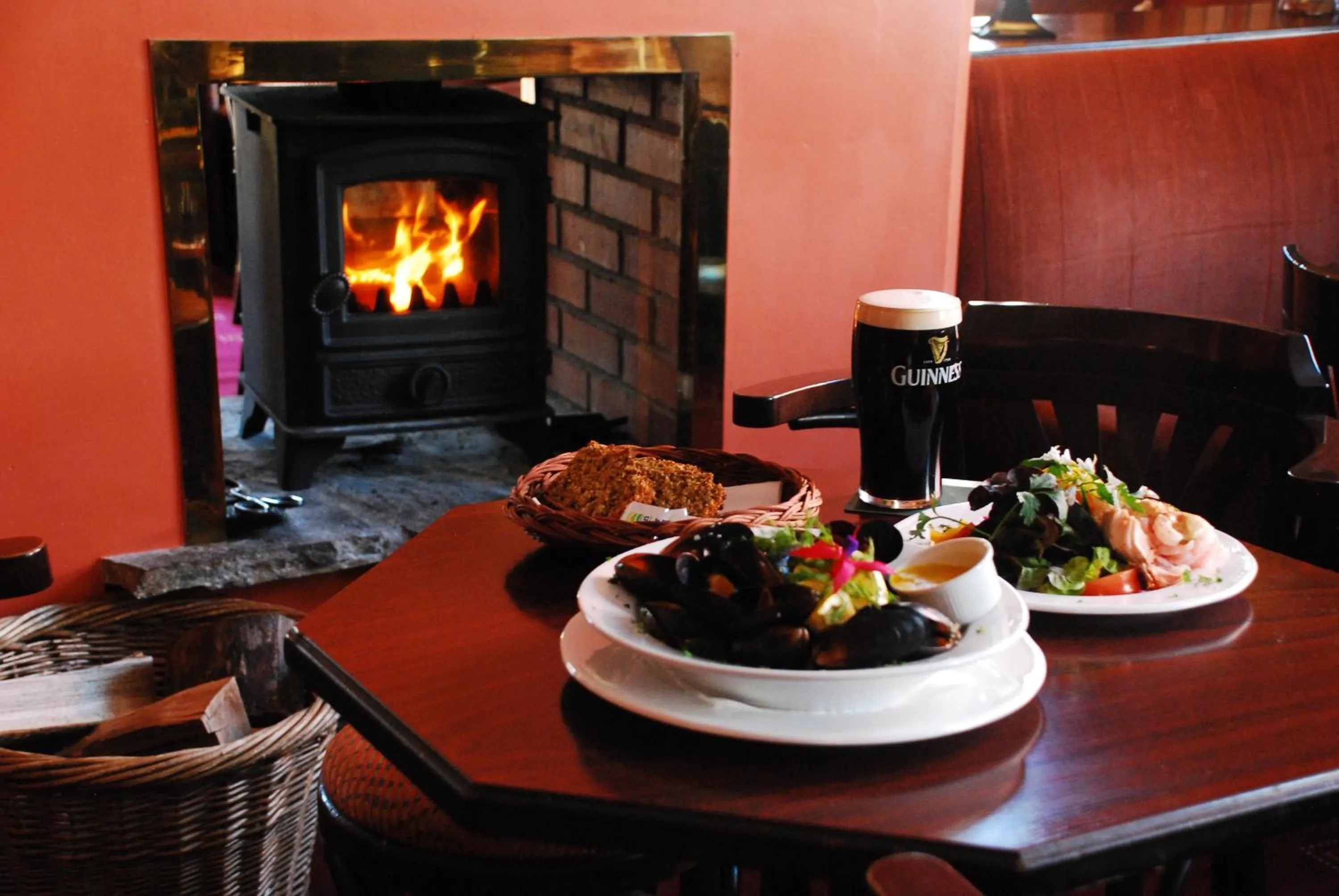 Food in Casey's Hotel