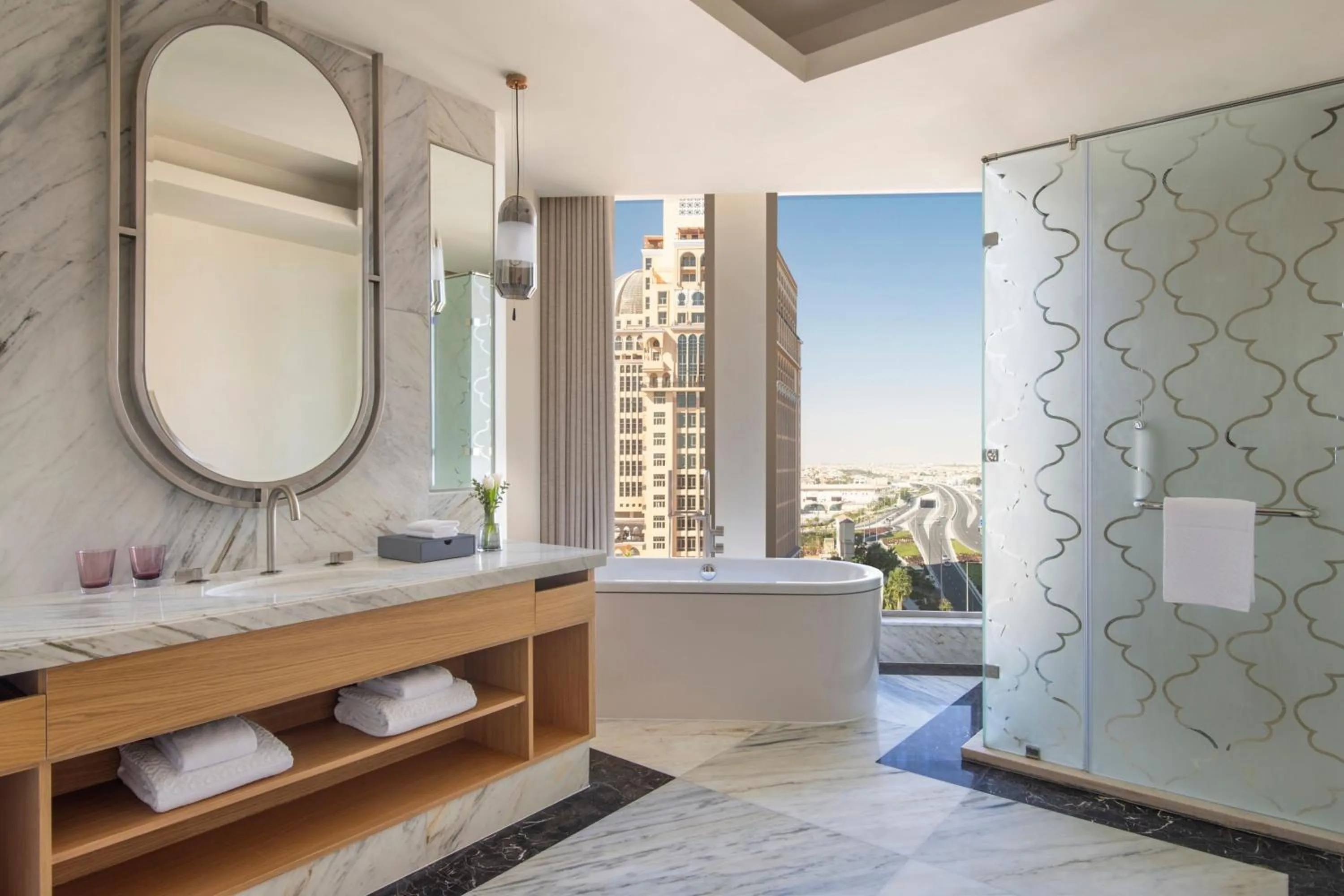 Bathroom in The St. Regis Doha