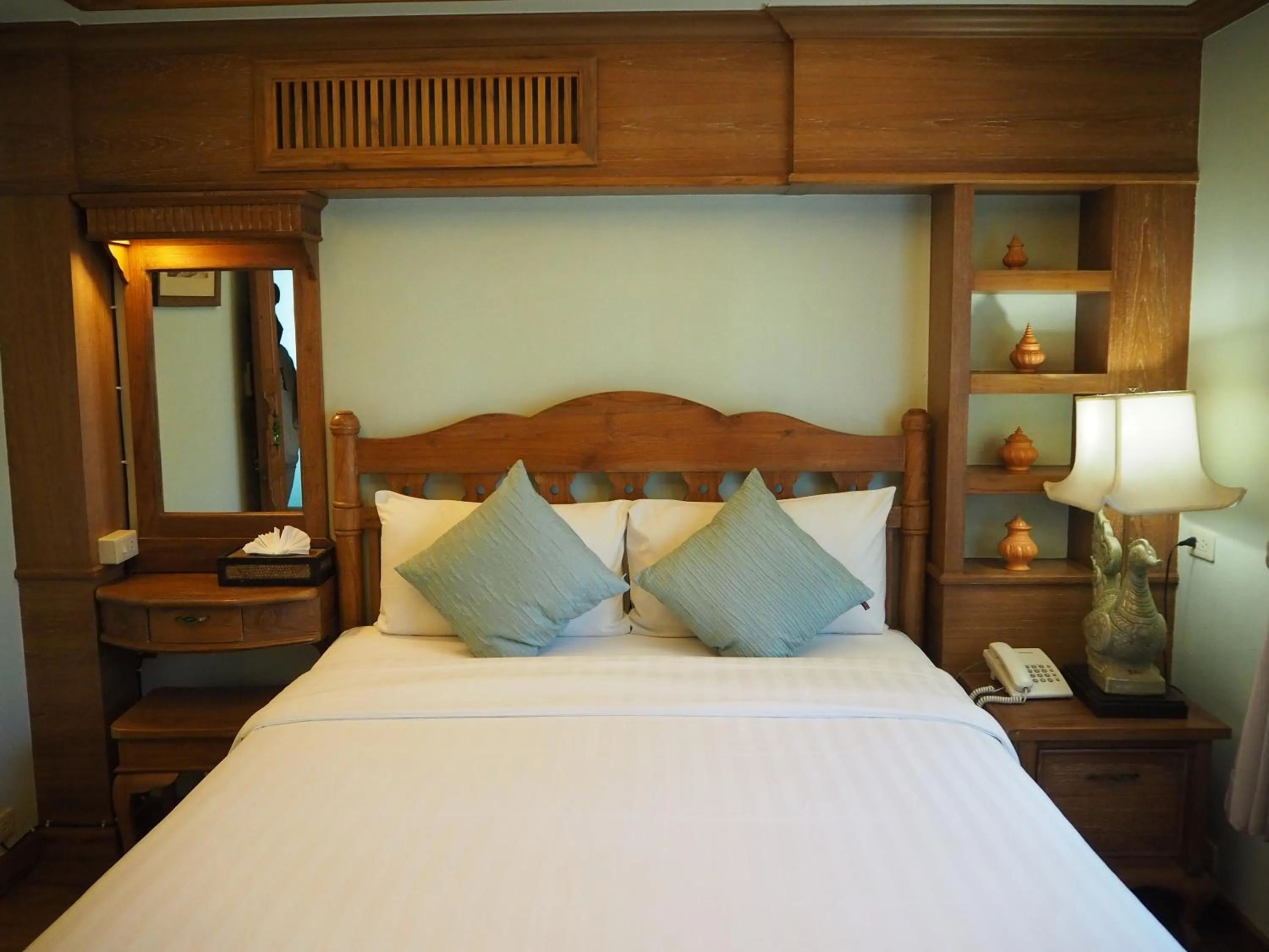 Bedroom, Bed in Rich Lanna House