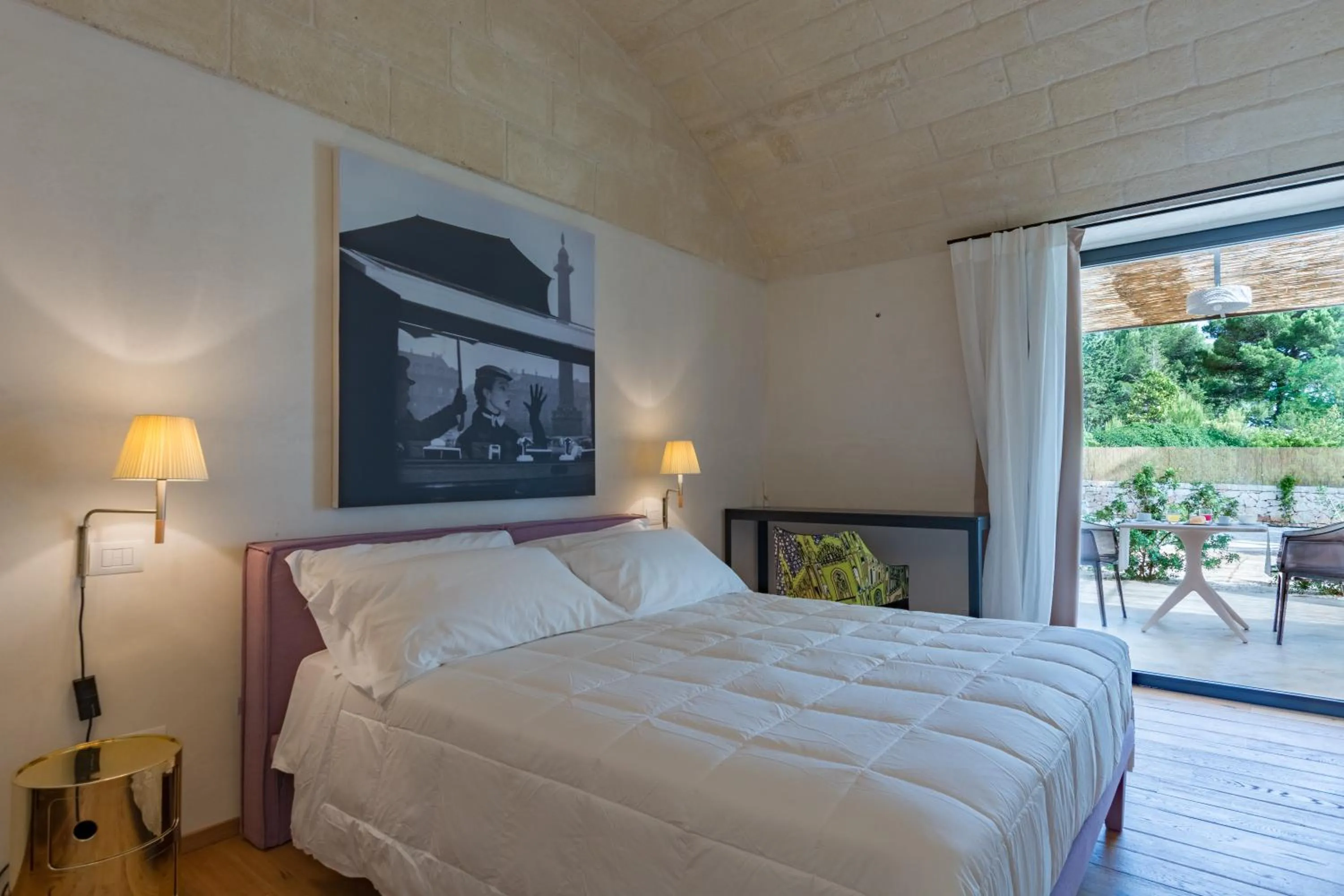 Garden view, Bed in Casale Ramunno