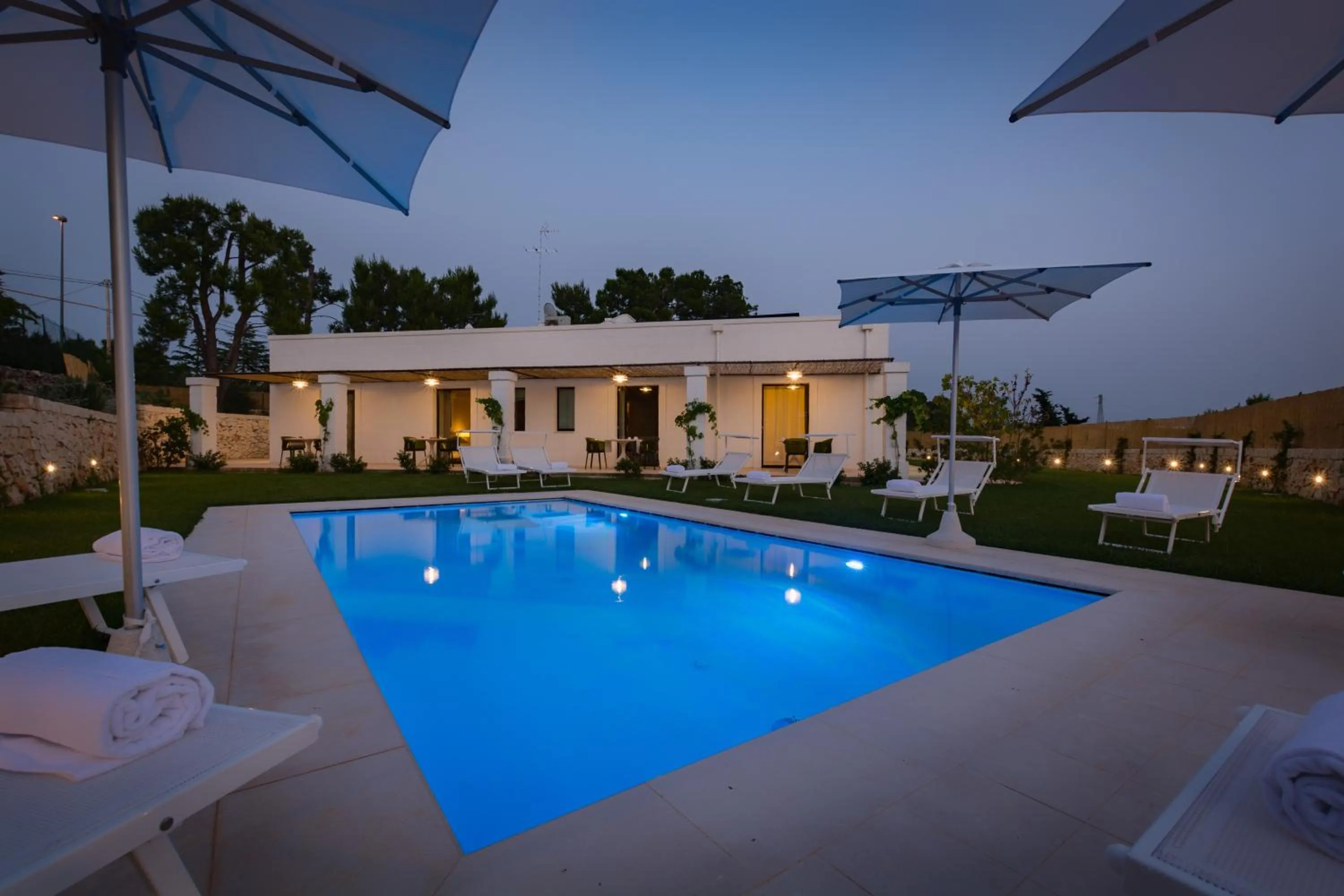 Swimming pool in Casale Ramunno