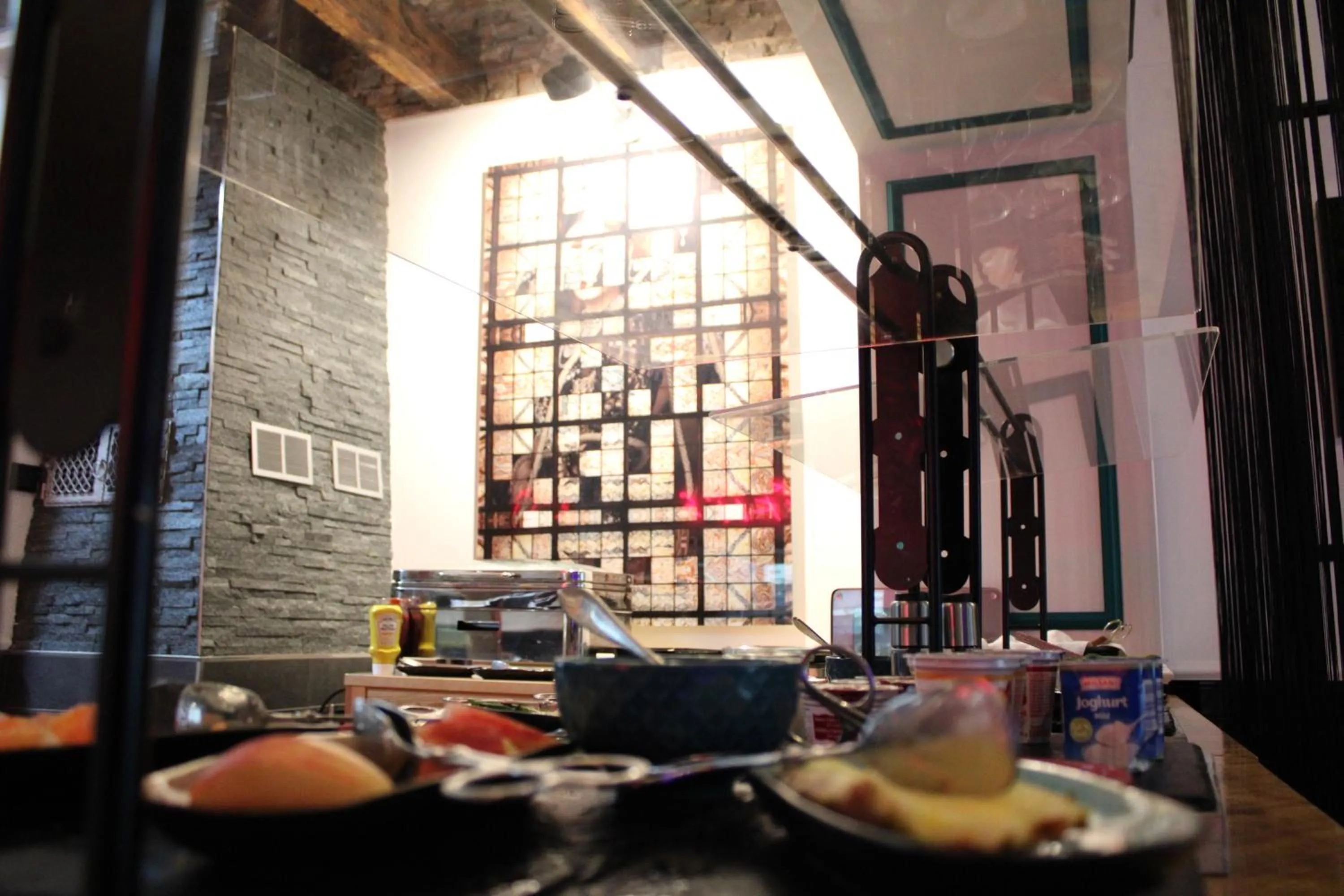 Buffet breakfast in Nikii Boutique Hotel