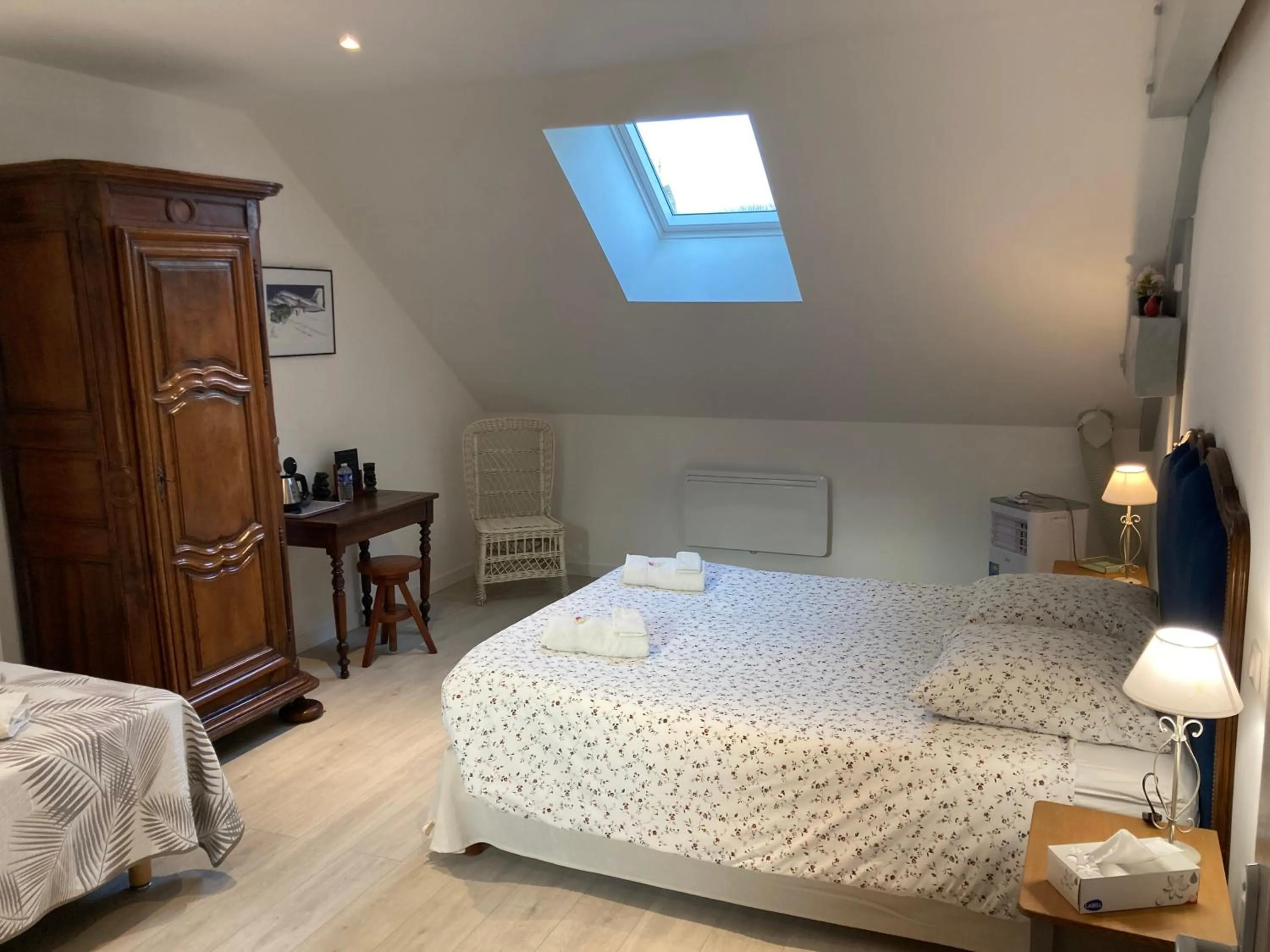 Bed in Chambres d'hotes Maison Gille