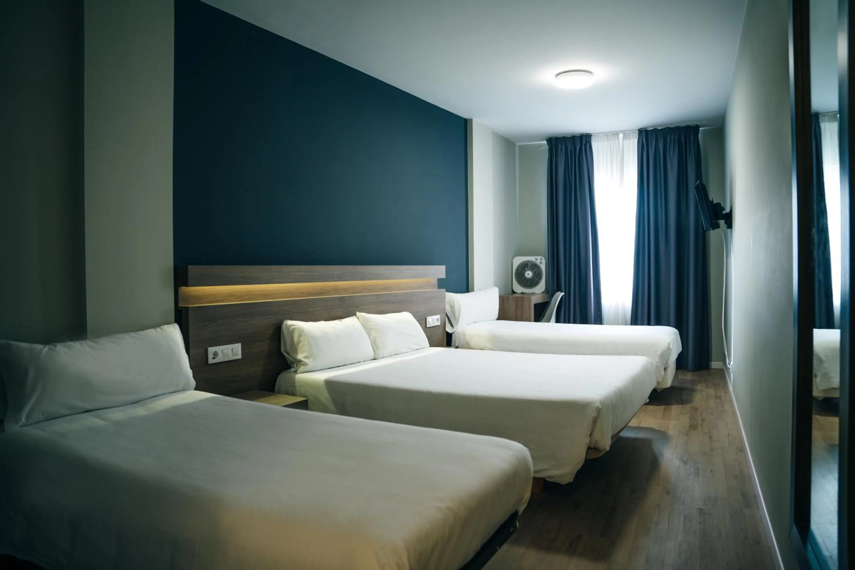 Bed in Hotel Alda Estación Pontevedra