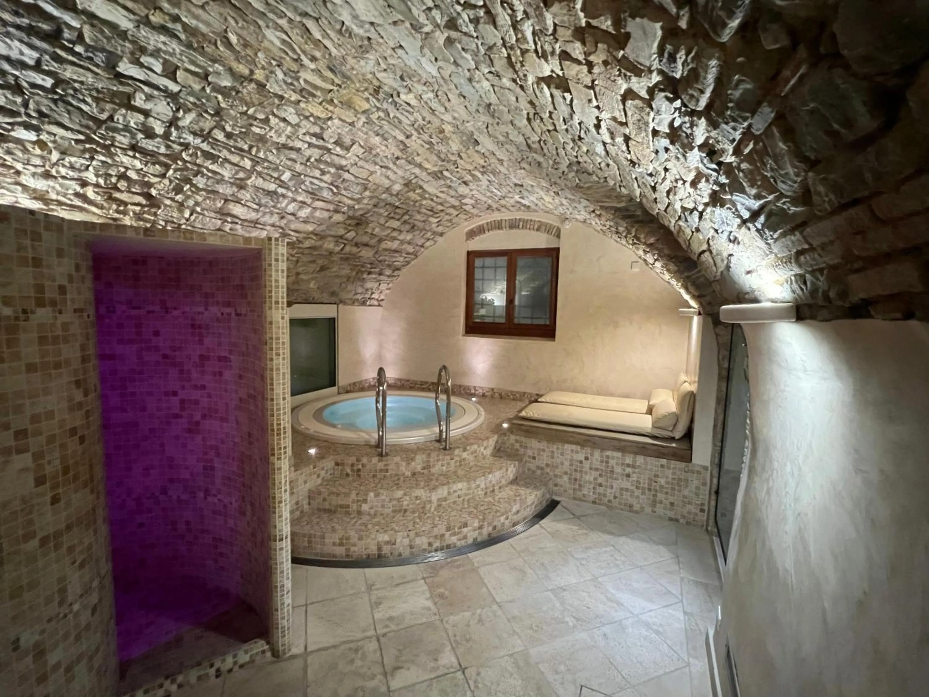 Sauna in Hotel Palazzo Squarcialupi