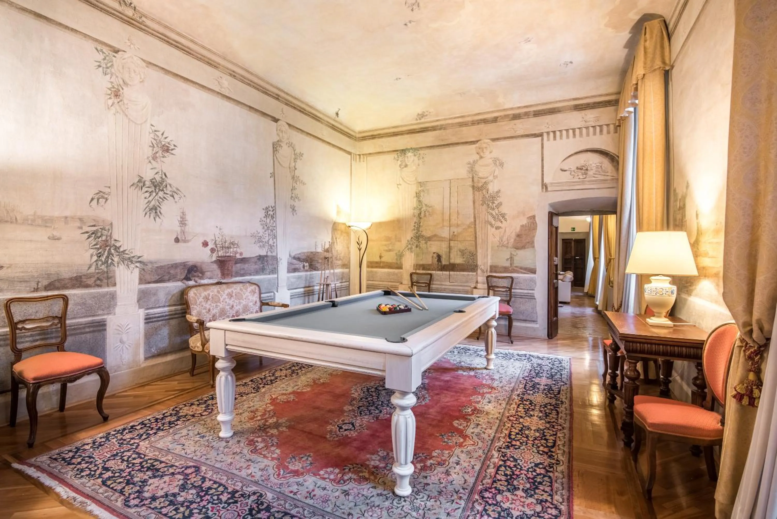 Billiard in Hotel Palazzo Squarcialupi